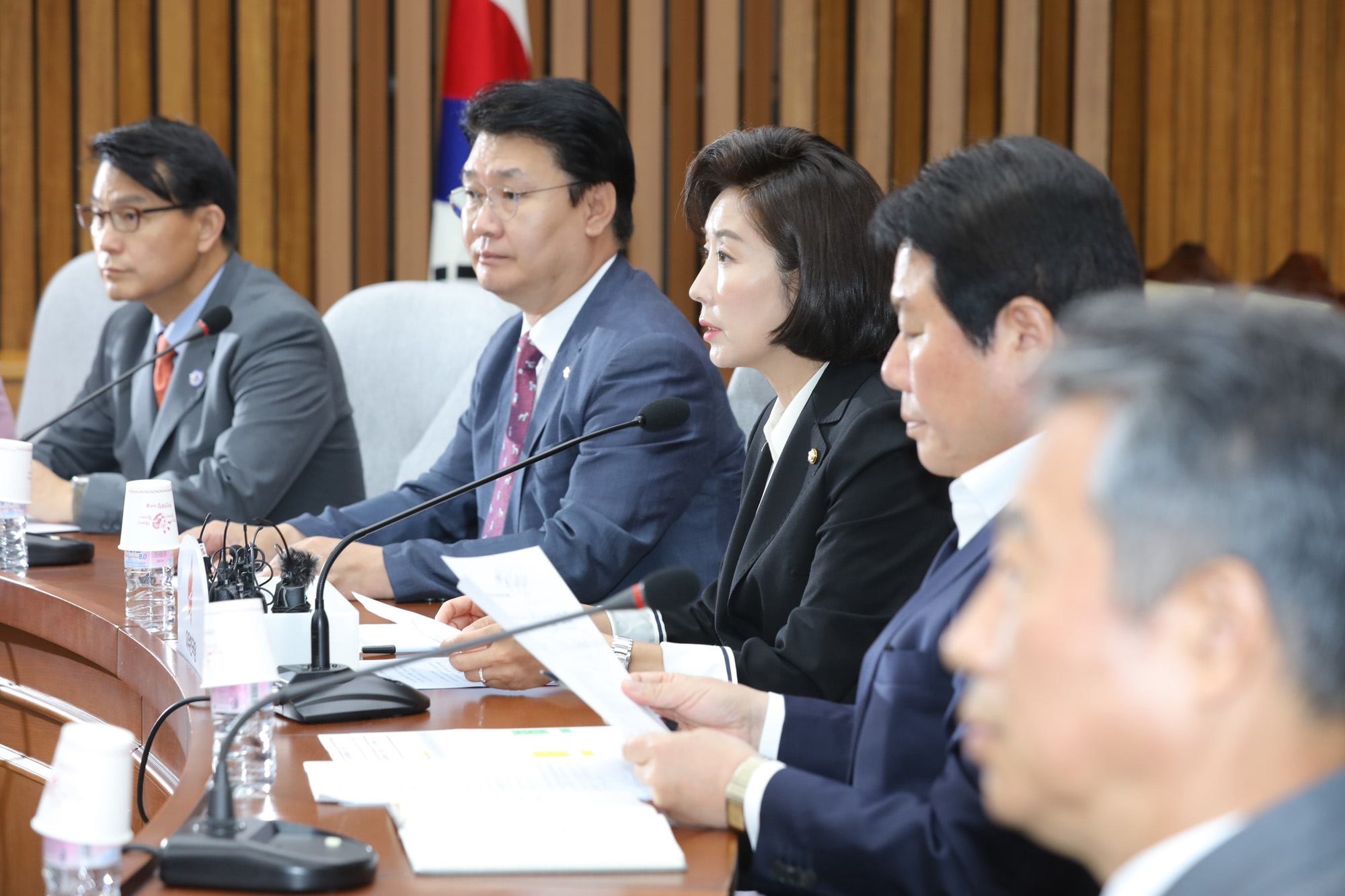 자유한국당;원내대책회의;나경원원내대표
