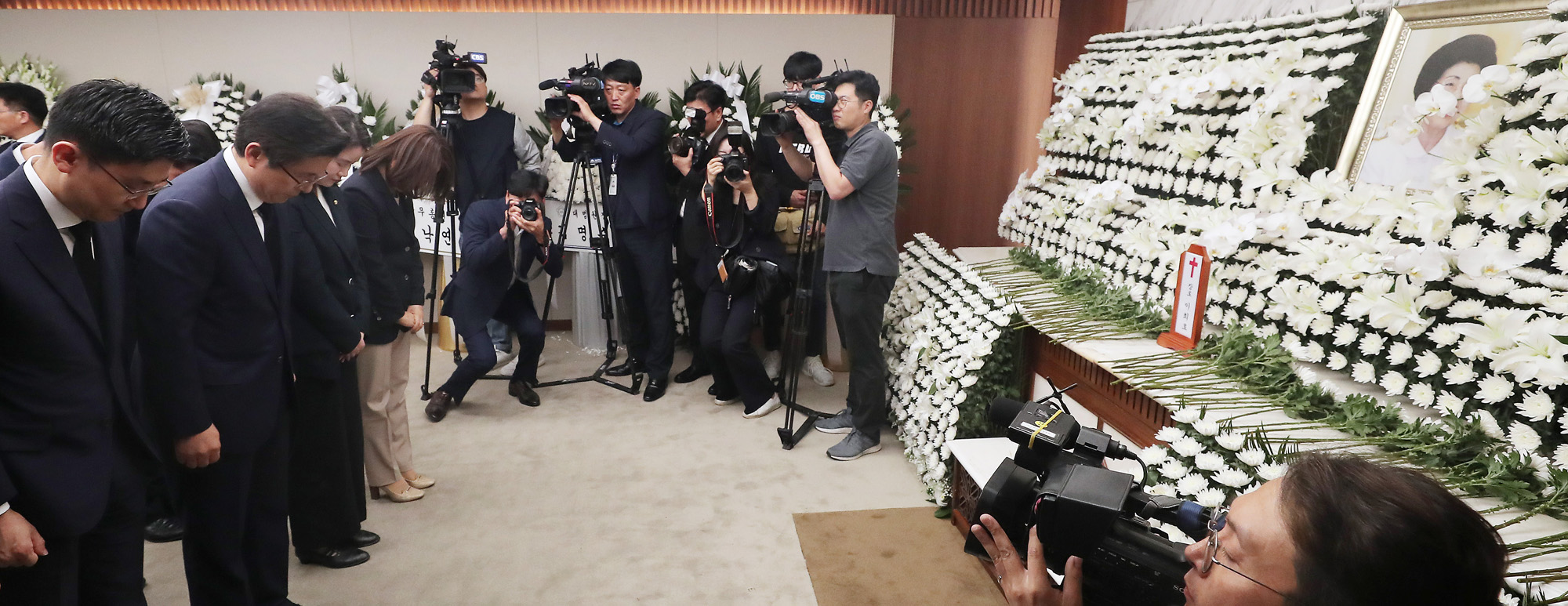 정치;인물;이희호;이희호여사소천;김대중대통령;이희호빈소