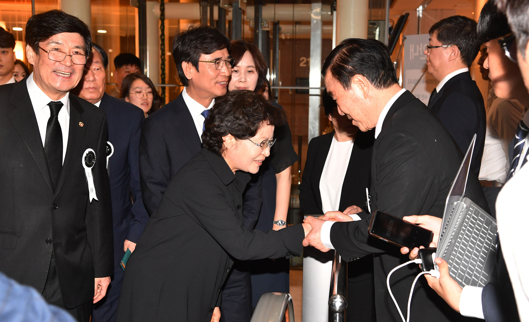 정치;인물;이희호;이희호여사소천;김대중대통령;이희호빈소