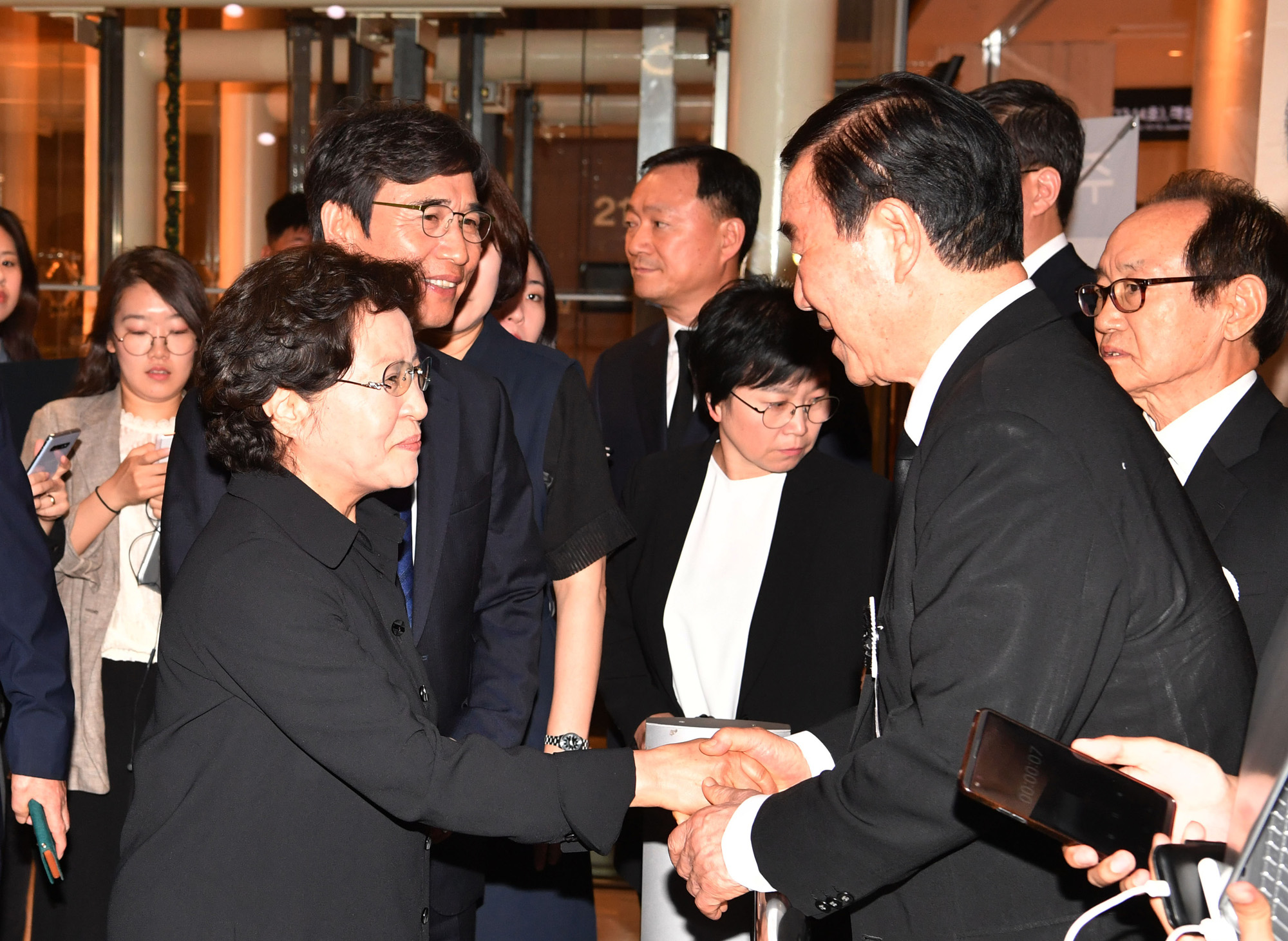 정치;인물;이희호;이희호여사소천;김대중대통령;이희호빈소