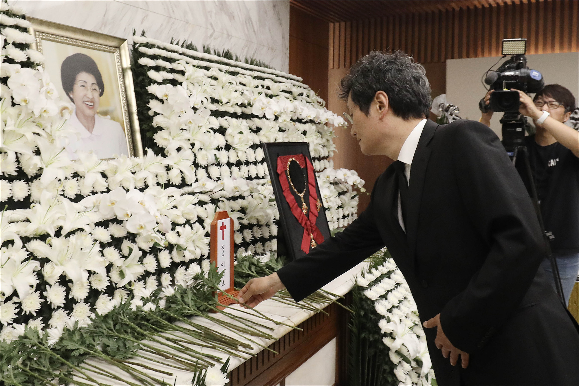 정치;인물;이희호;이희호여사소천;김대중대통령;이희호빈소