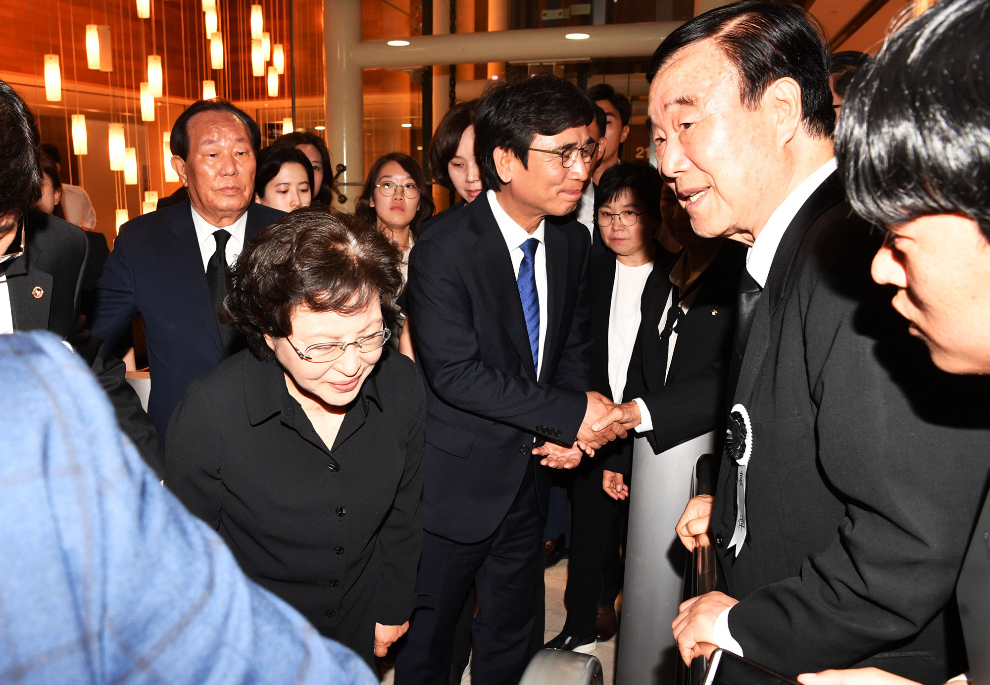 정치;인물;이희호;이희호여사소천;김대중대통령;이희호빈소