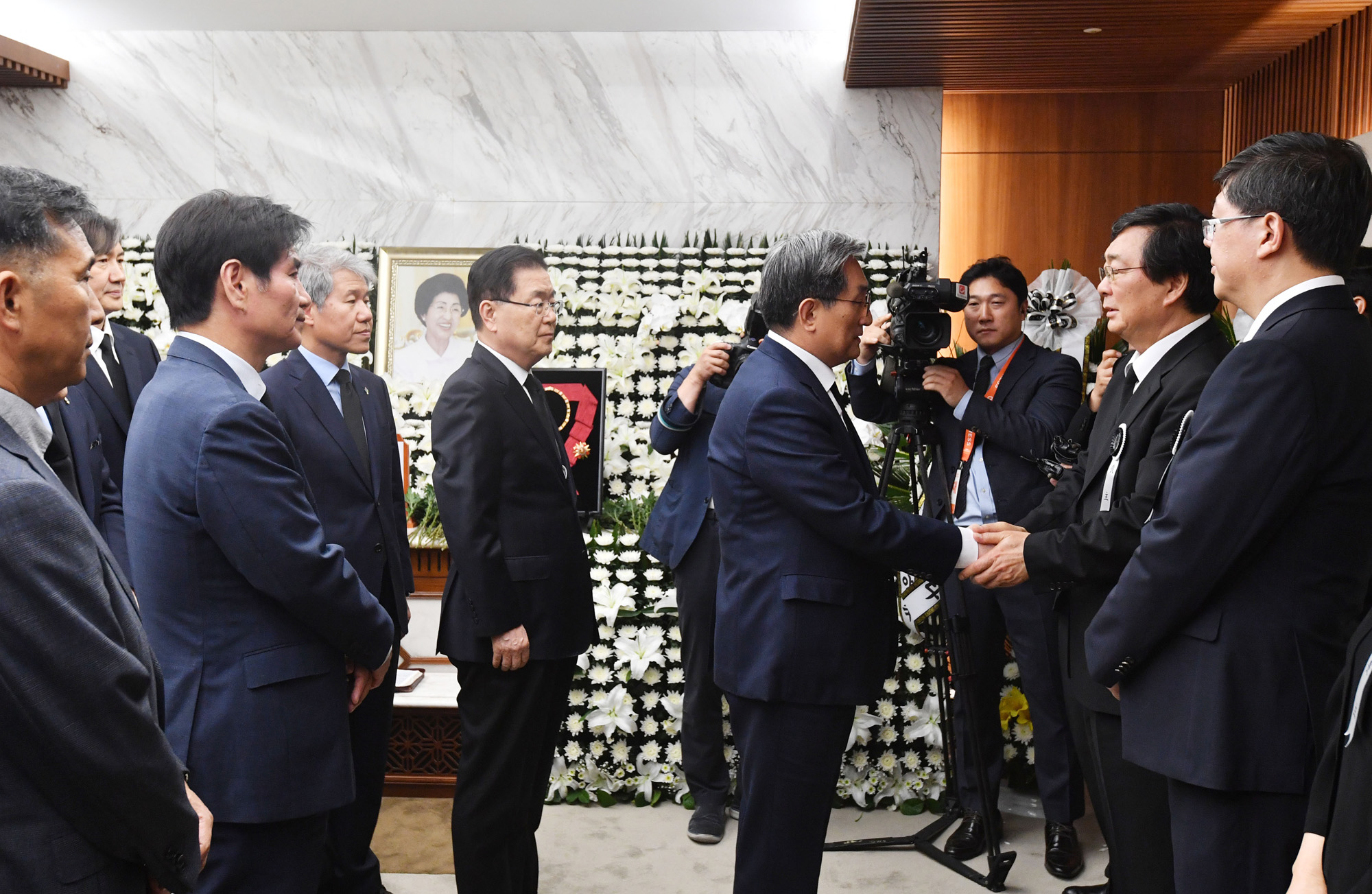 정치;인물;이희호;이희호여사소천;김대중대통령;이희호빈소