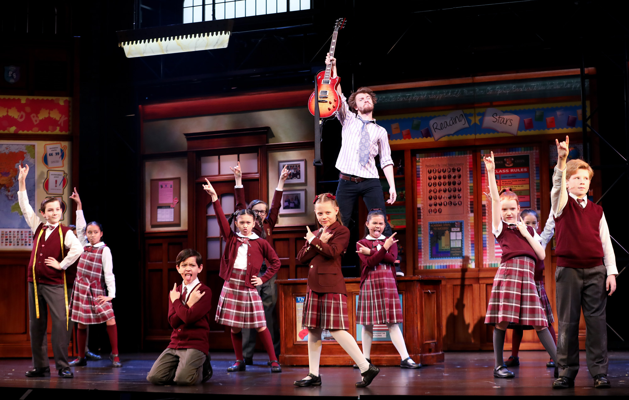 스쿨오브락;뮤지컬;뮤지컬스쿨오브락;브로드웨이;웨스트엔드