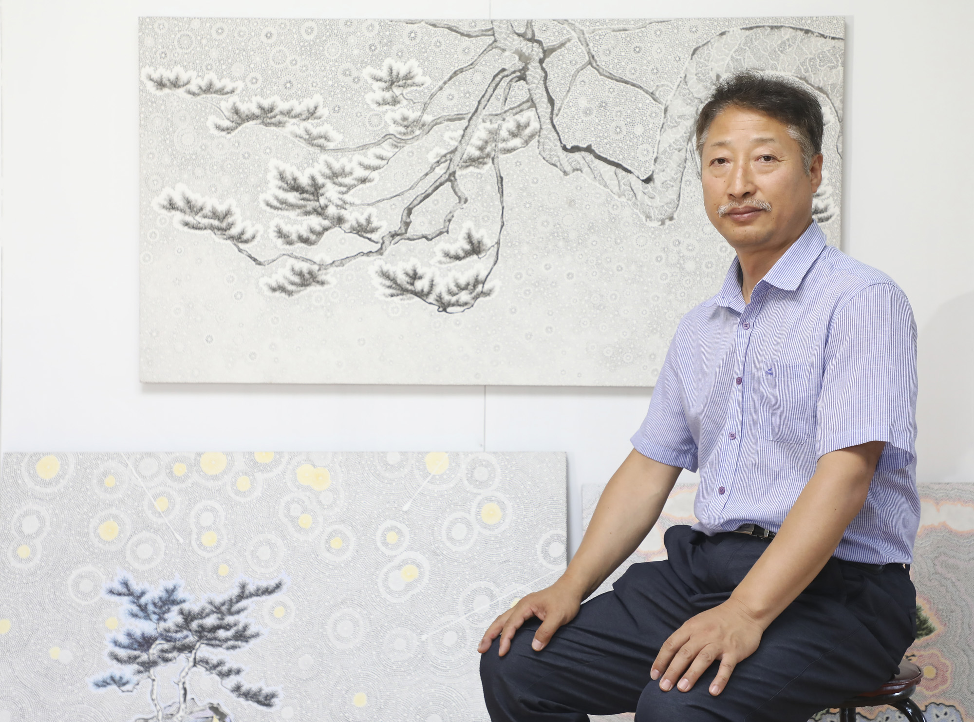 박재만;아티스트;화가;작가;동양화;한국화;그림;화가의방