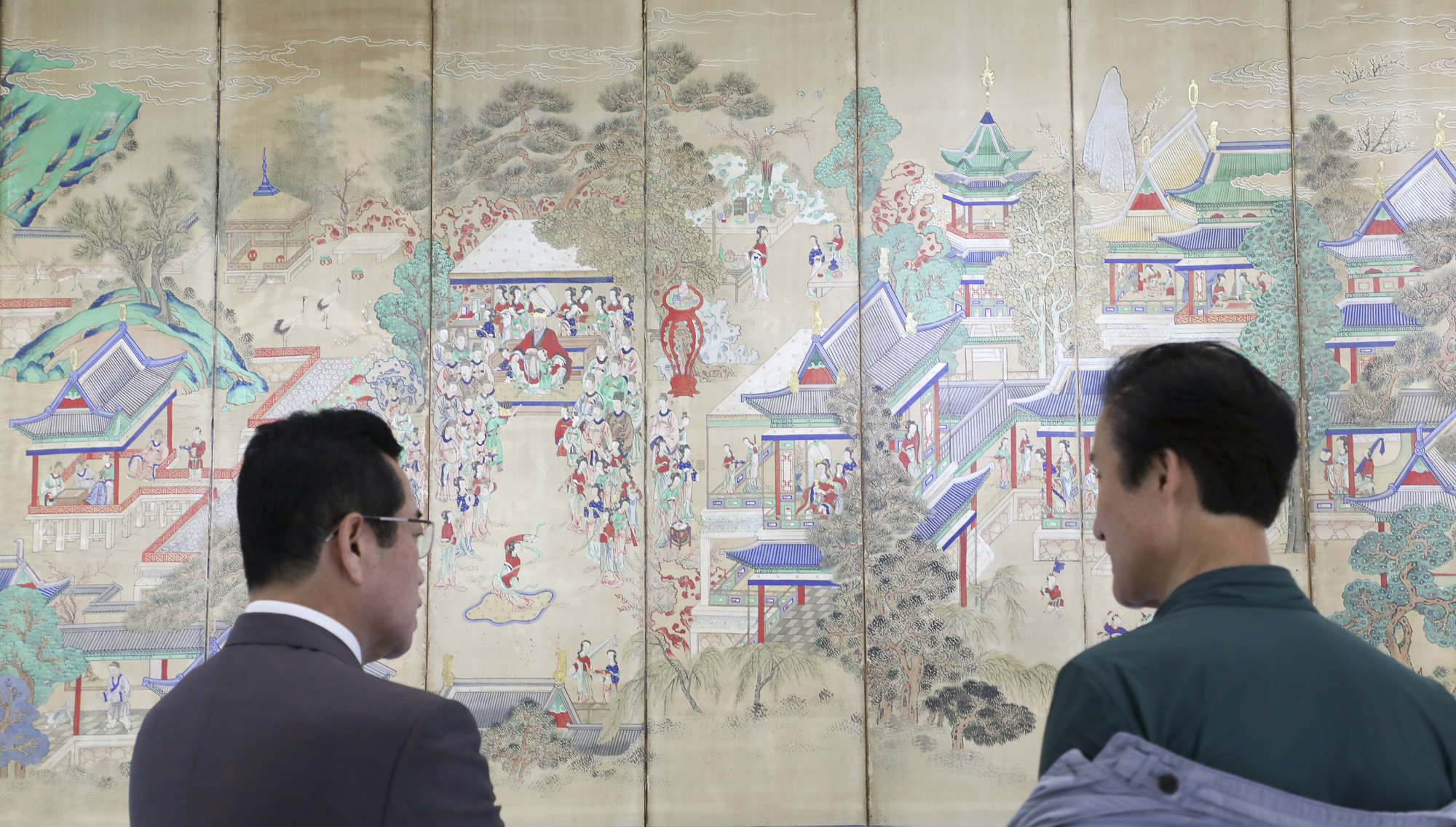 한국의미특별전;전시회;박물관;미술관;도자기;그림;고려청자