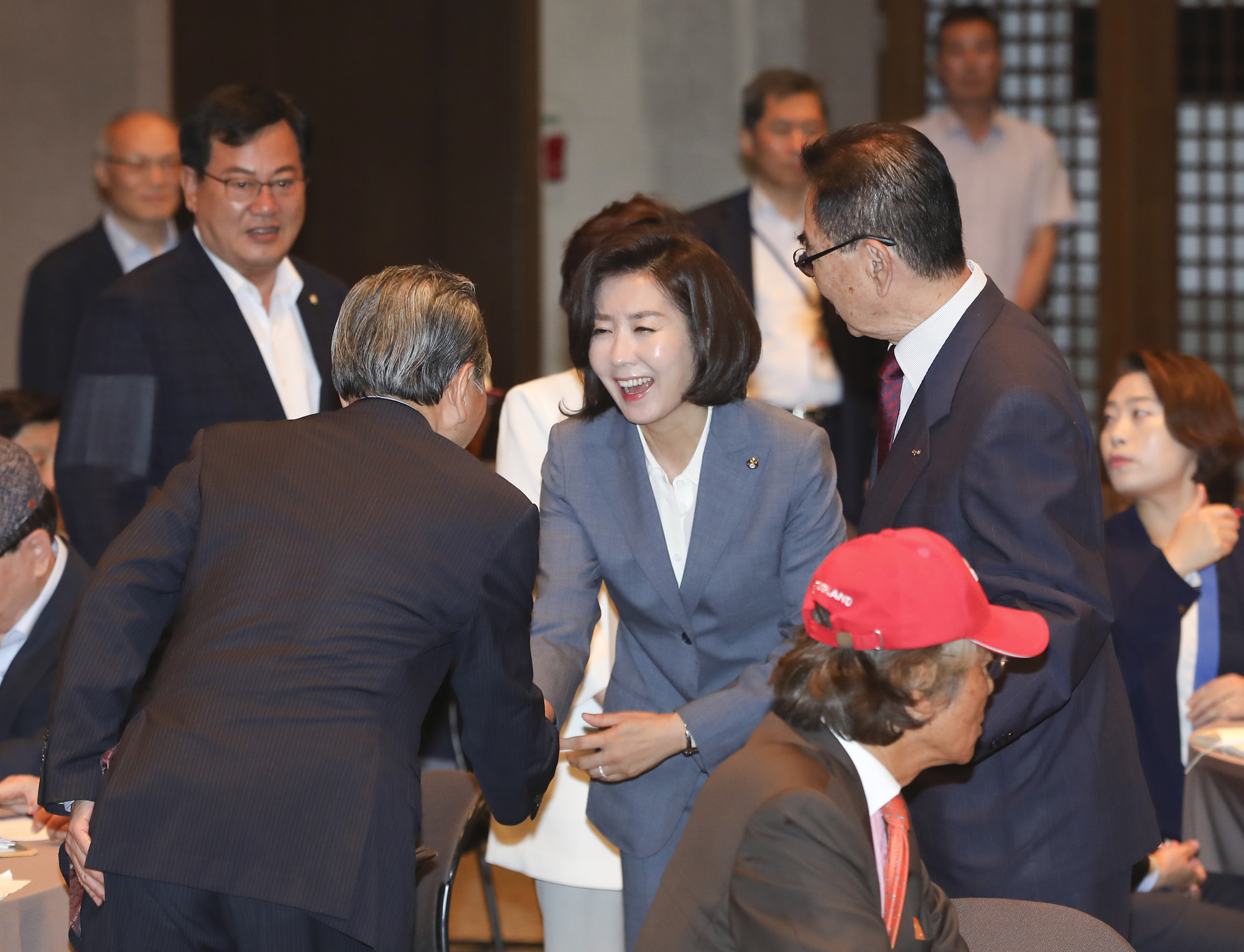 나경원;나경원관훈토론회