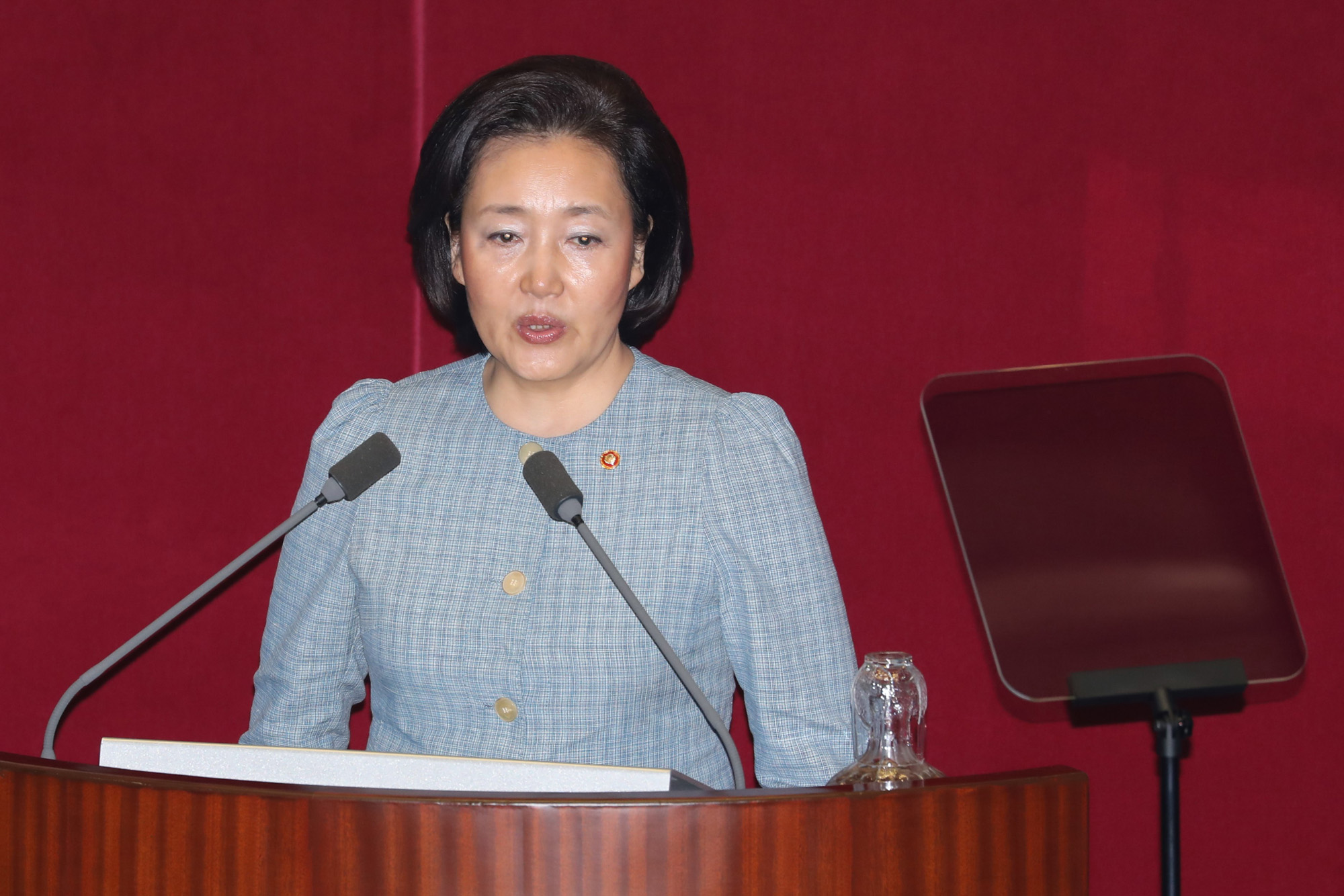 국회본회의;교섭단체대표연설