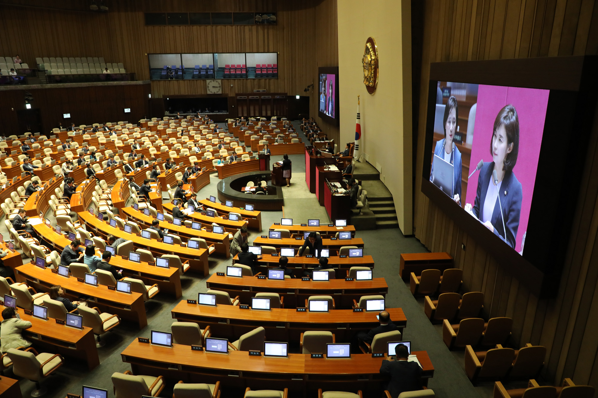 국회본회의;대정부질문;교육사회문화분야;유은혜교육부장관