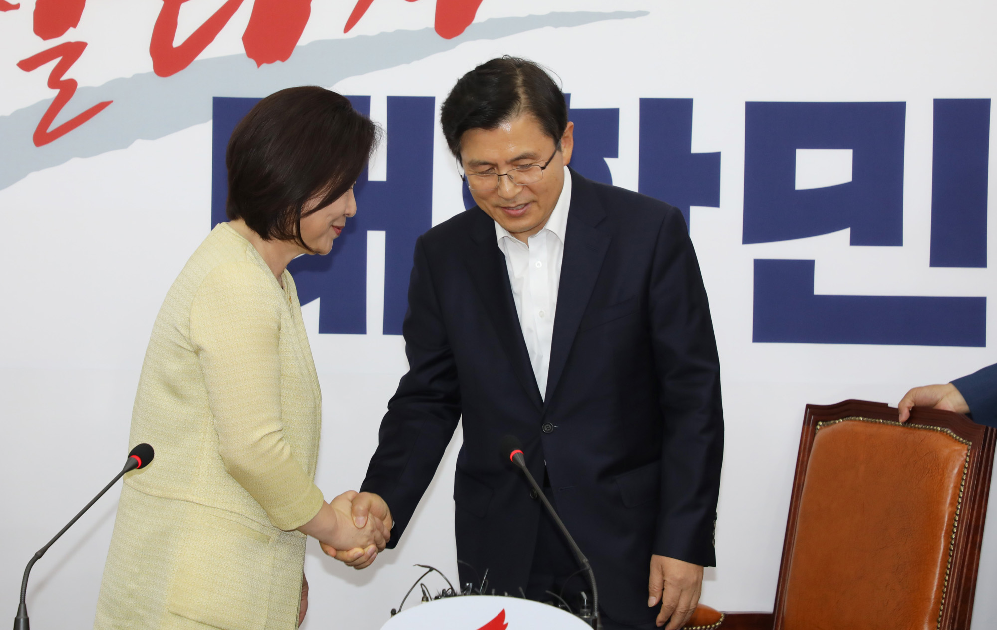 정의당심상정대표;심상정황교안