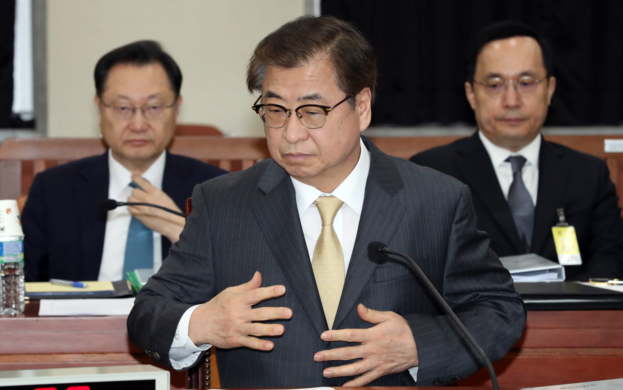 정보위원회;서훈국정원장;이혜훈위원장