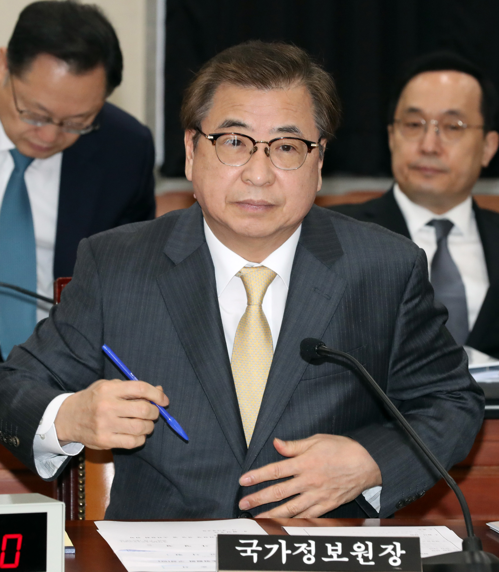 정보위원회;서훈국정원장;이혜훈위원장