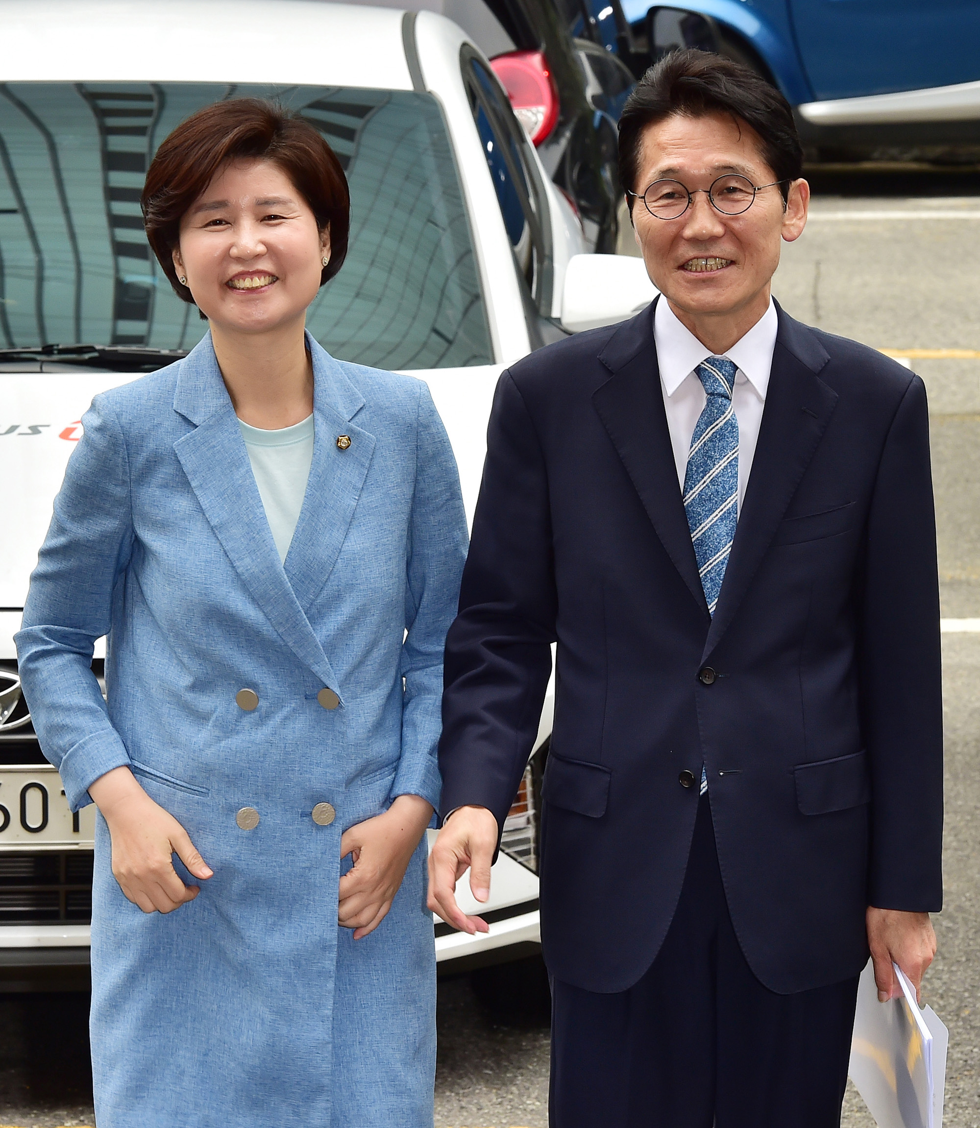 패스트트랙충돌;백혜련의원;윤소하의원;국회의원경찰서출석