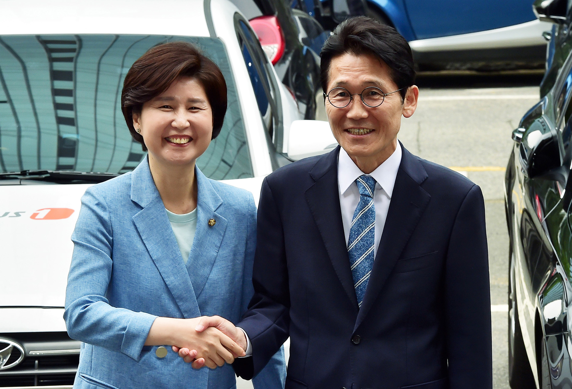 패스트트랙충돌;백혜련의원;윤소하의원;국회의원경찰서출석