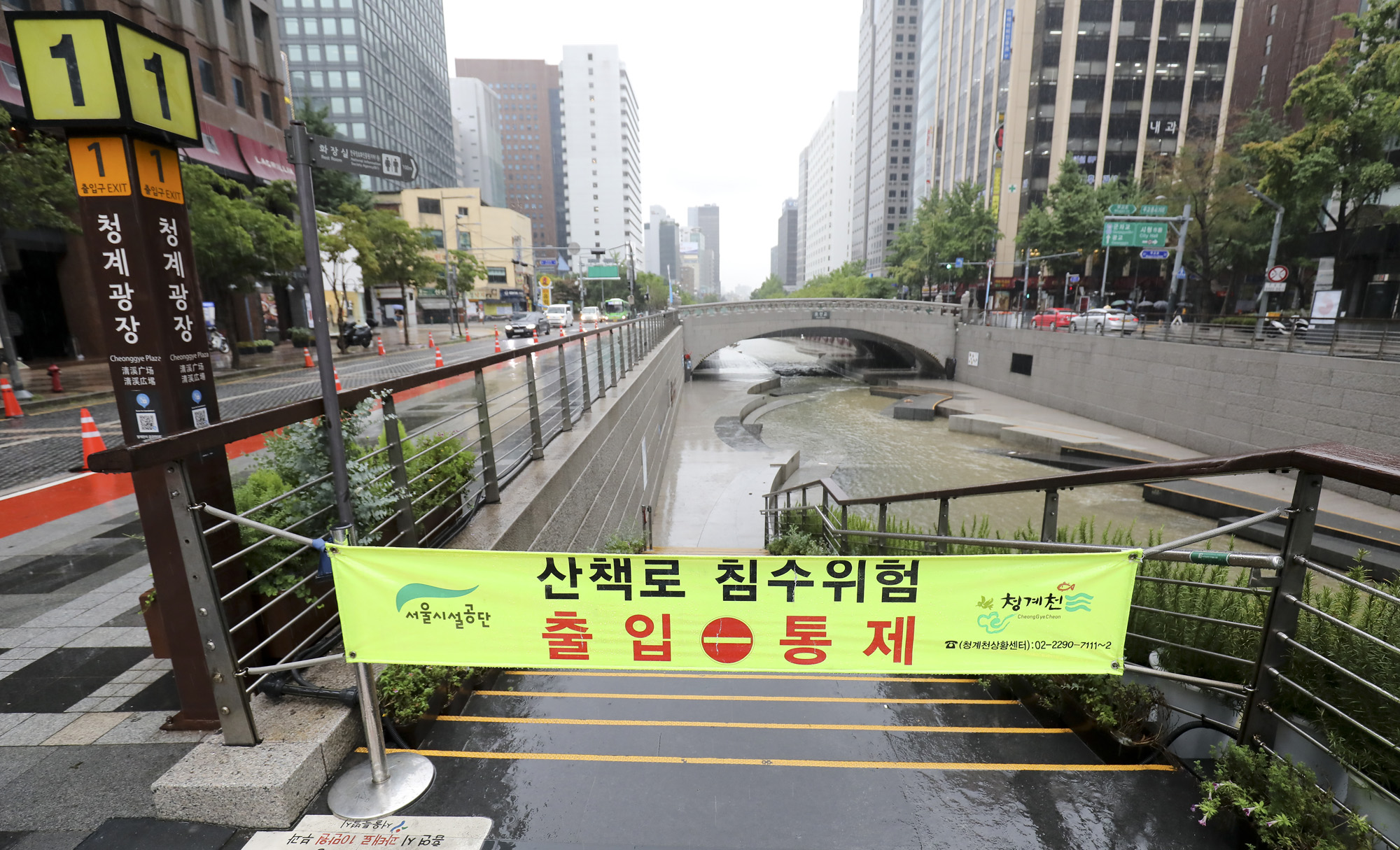 호우경보;장마;비;우산;장맛비;날씨