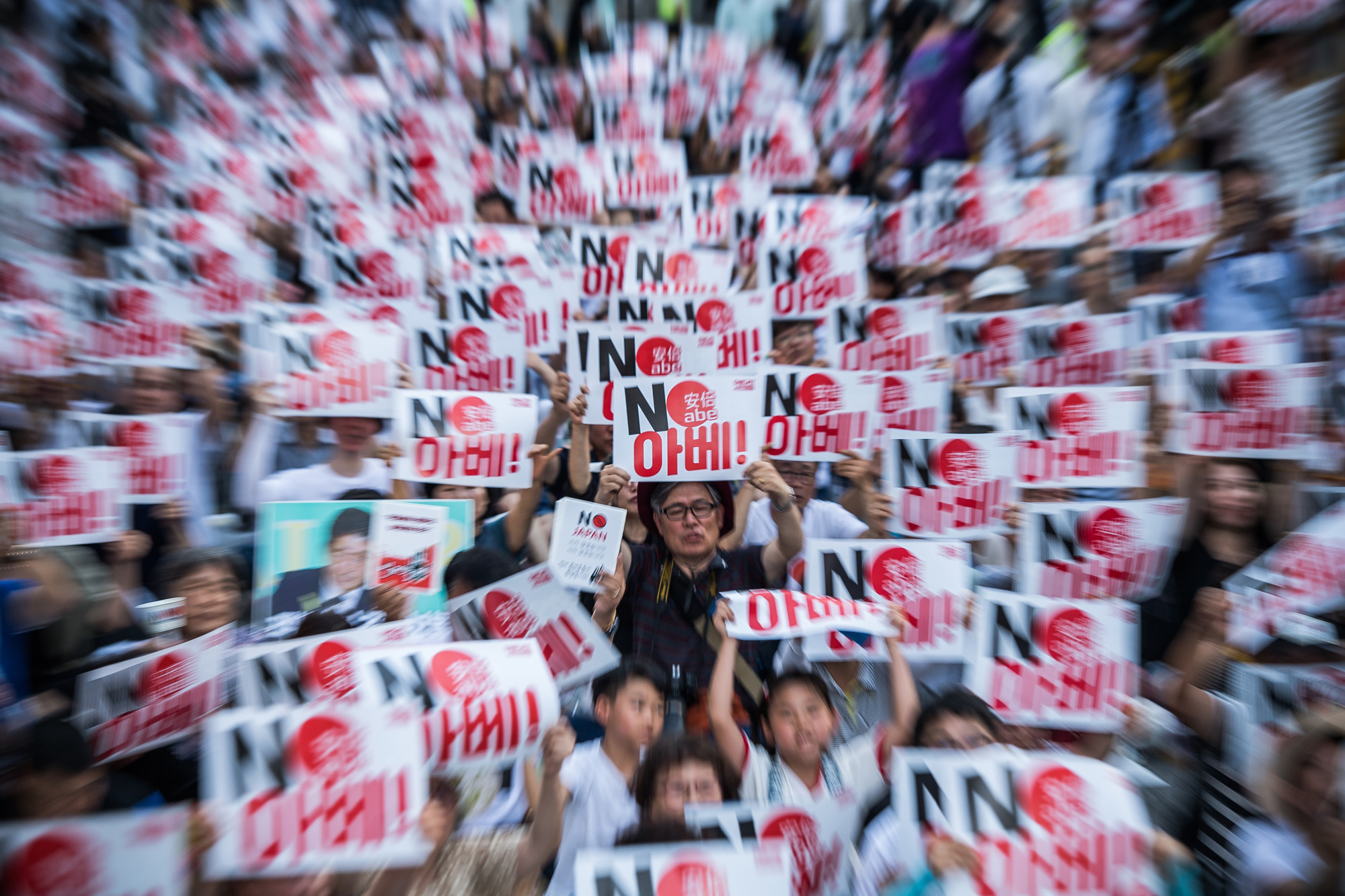 사회;집회시위;아베규탄집회;아베규탄4차촛불문화제;평화의소녀상