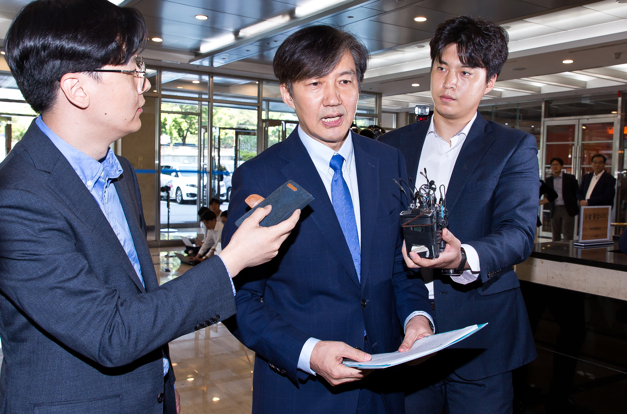 정치;정부;문재인정부;법무부장관;조국;전민정수석