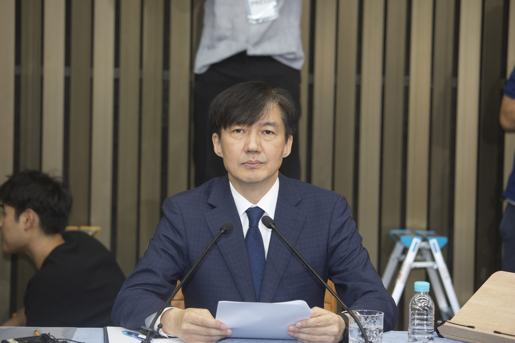 정치;정부;법무부장관;후보;인사청문회;조국;기자간담회