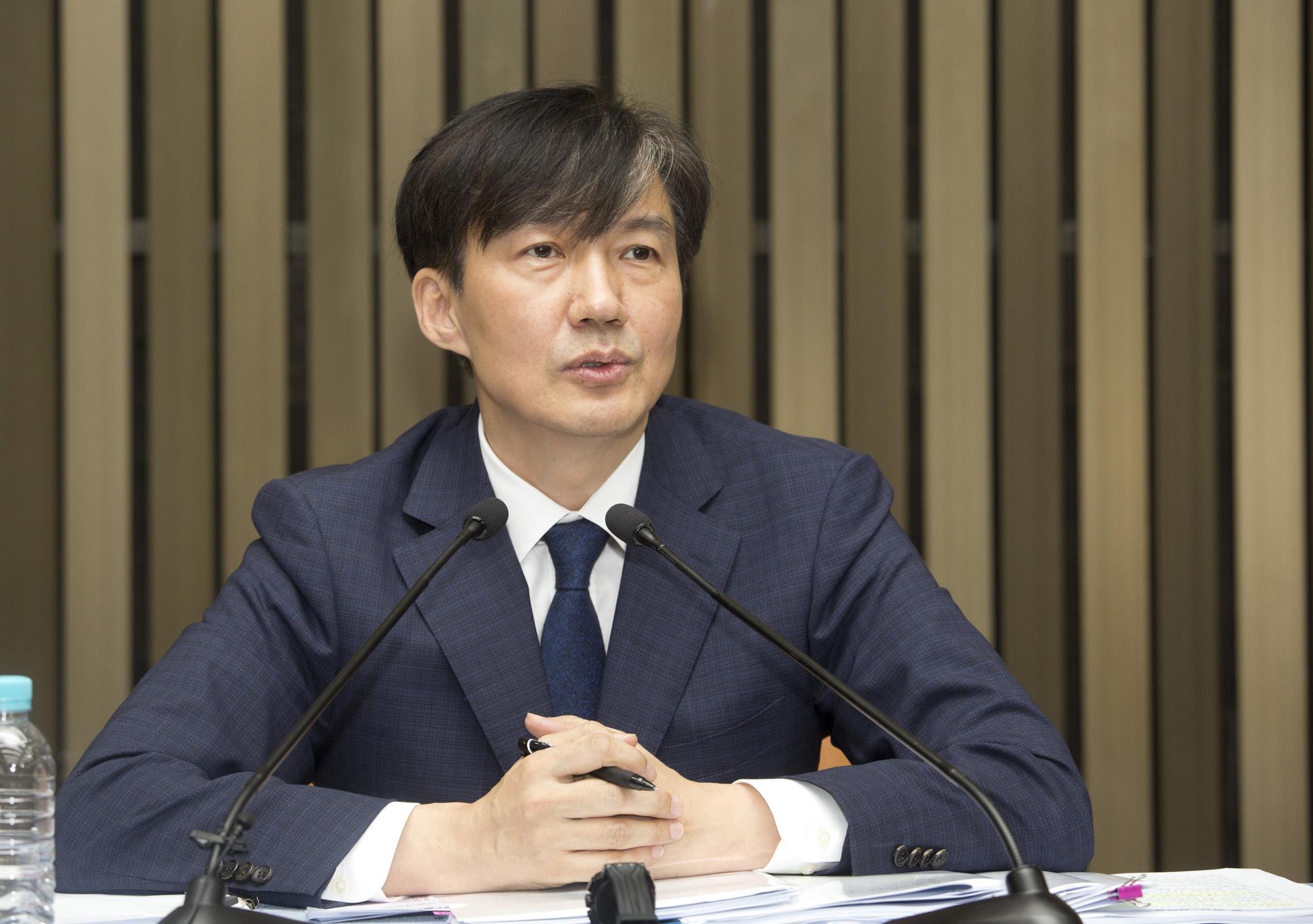 정치;국회;기자간담회;청문회;법무부장관 후보;조국