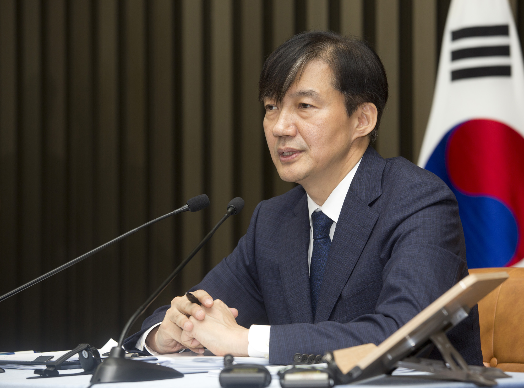 정치;국회;기자간담회;청문회;법무부장관 후보;조국