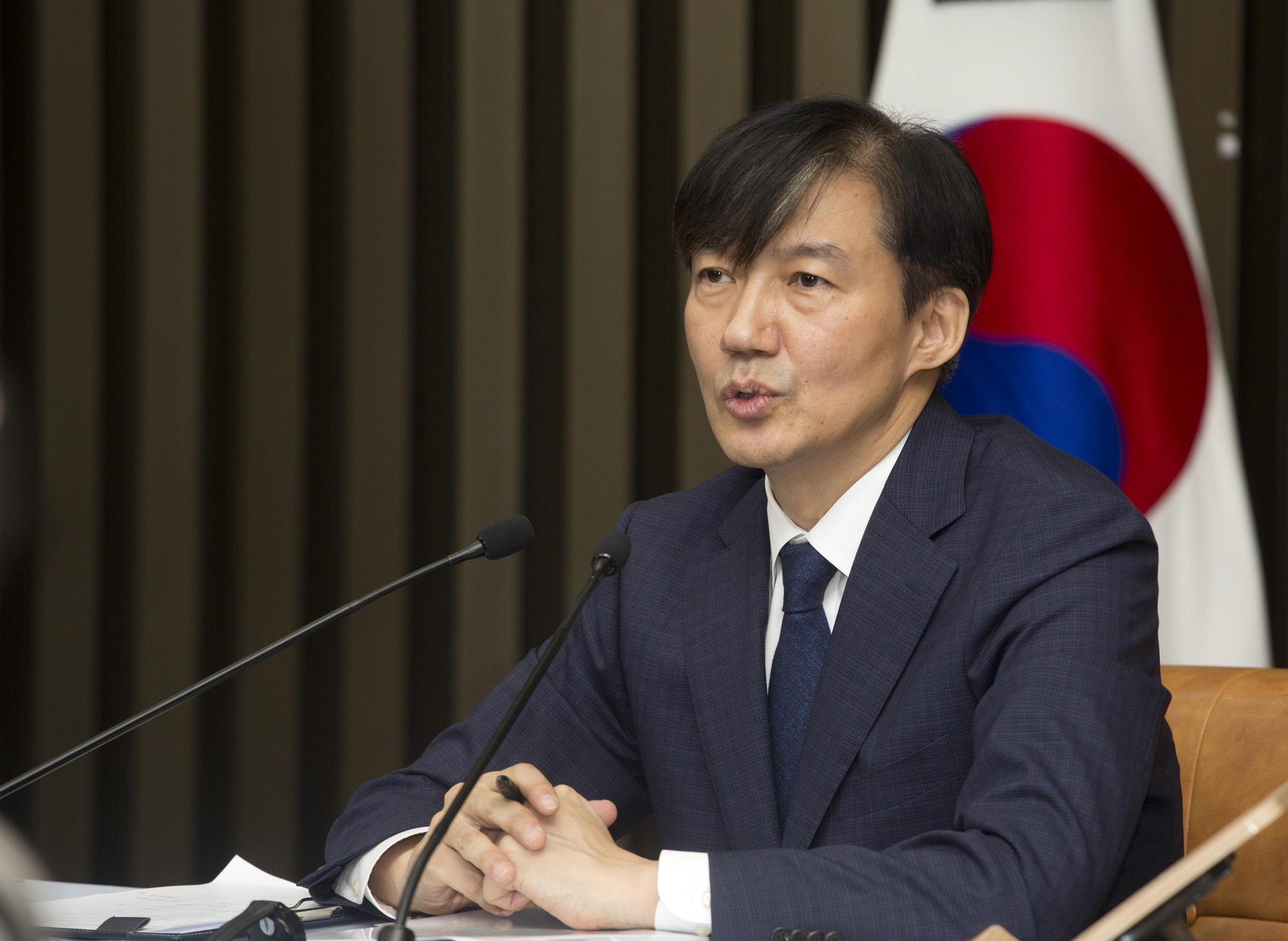 정치;국회;기자간담회;청문회;법무부장관 후보;조국