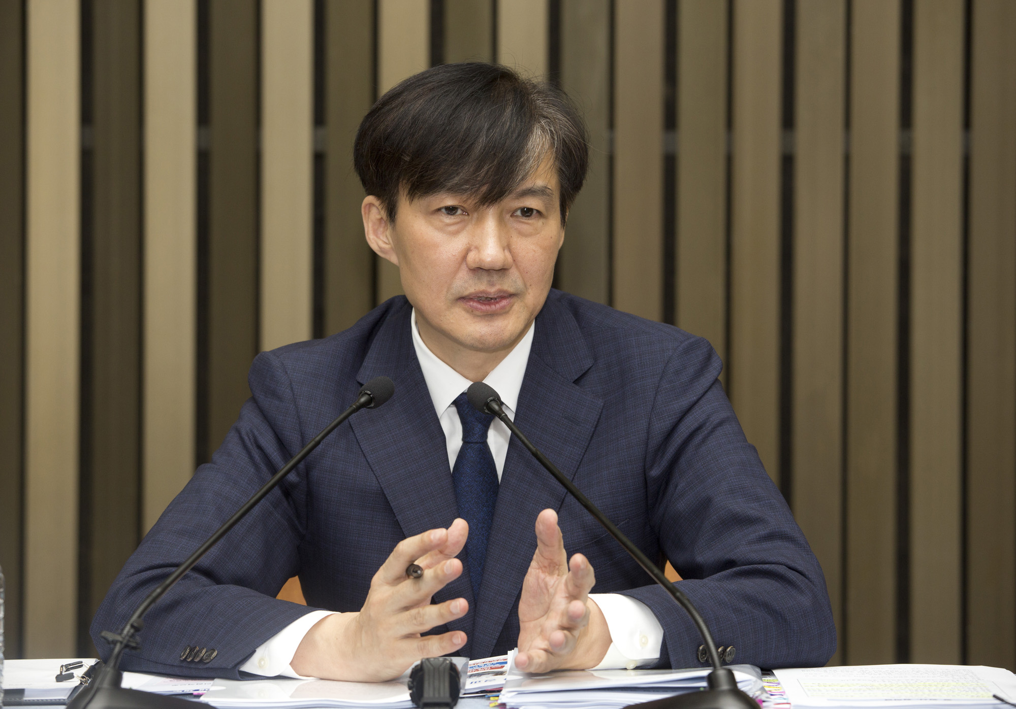 정치;국회;기자간담회;청문회;법무부장관 후보;조국