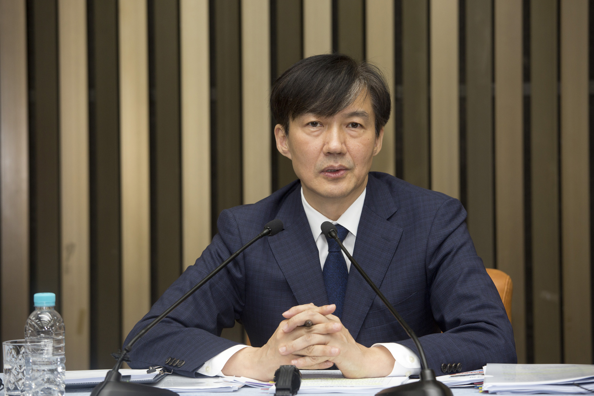 정치;국회;기자간담회;청문회;법무부장관 후보;조국