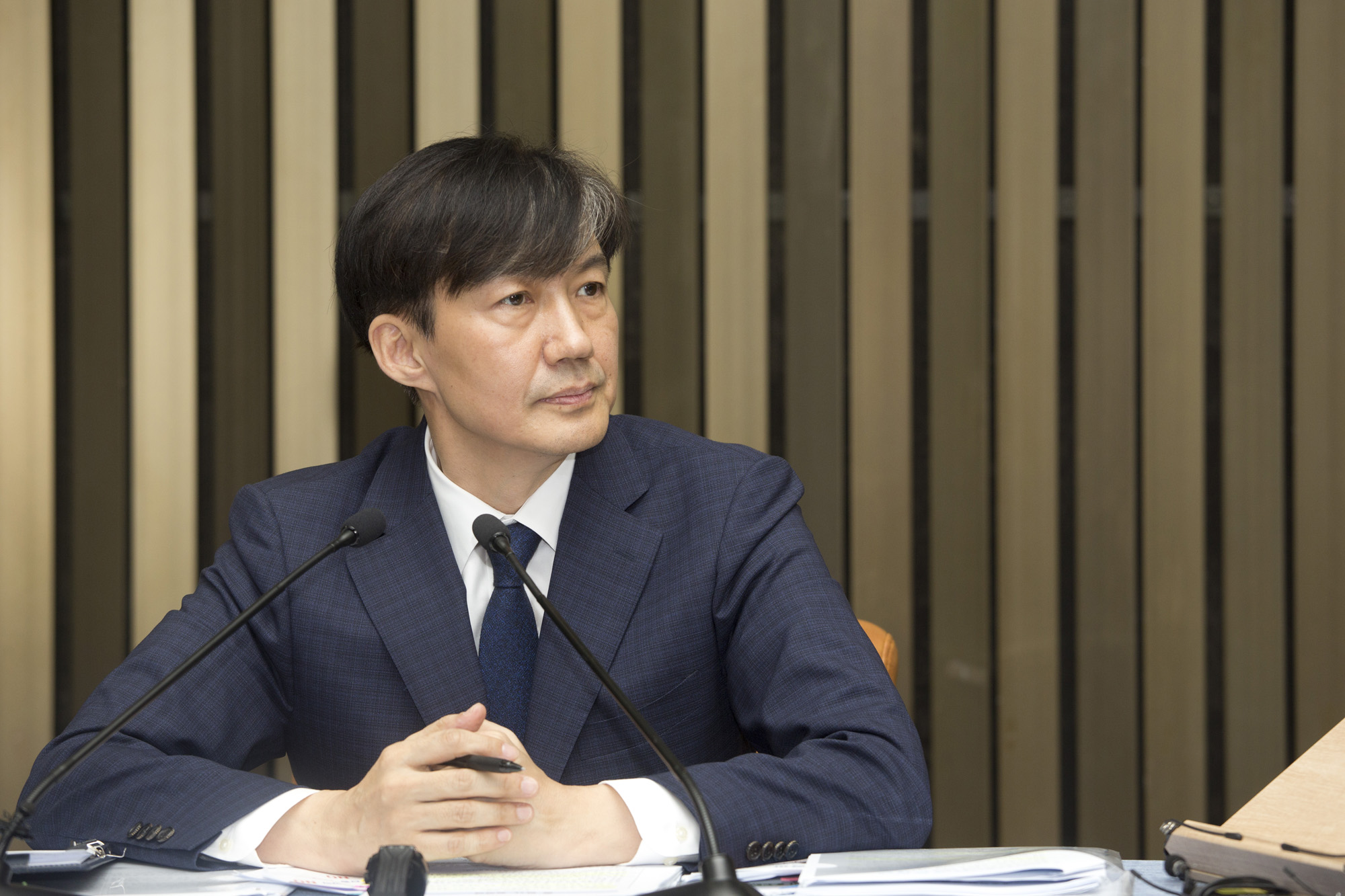 정치;국회;기자간담회;청문회;법무부장관 후보;조국