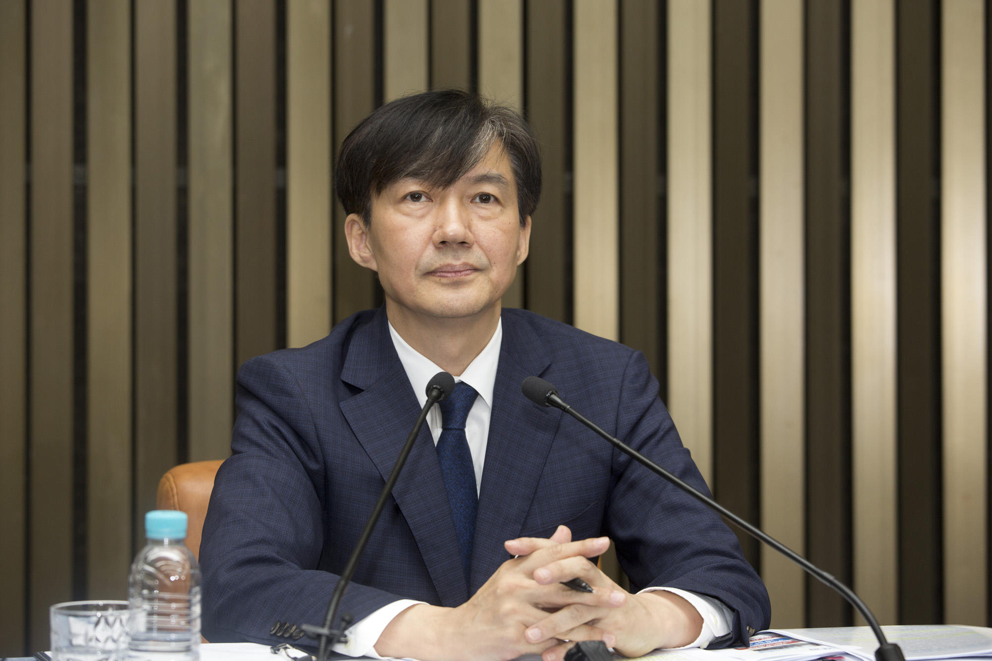 정치;국회;기자간담회;청문회;법무부장관 후보;조국