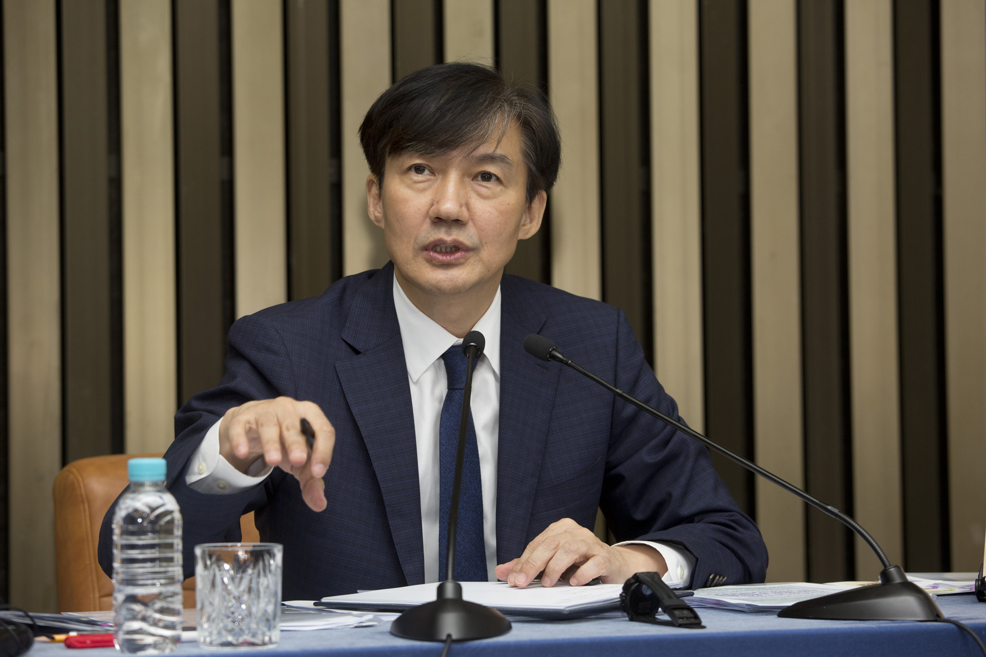 정치;국회;기자간담회;청문회;법무부장관 후보;조국