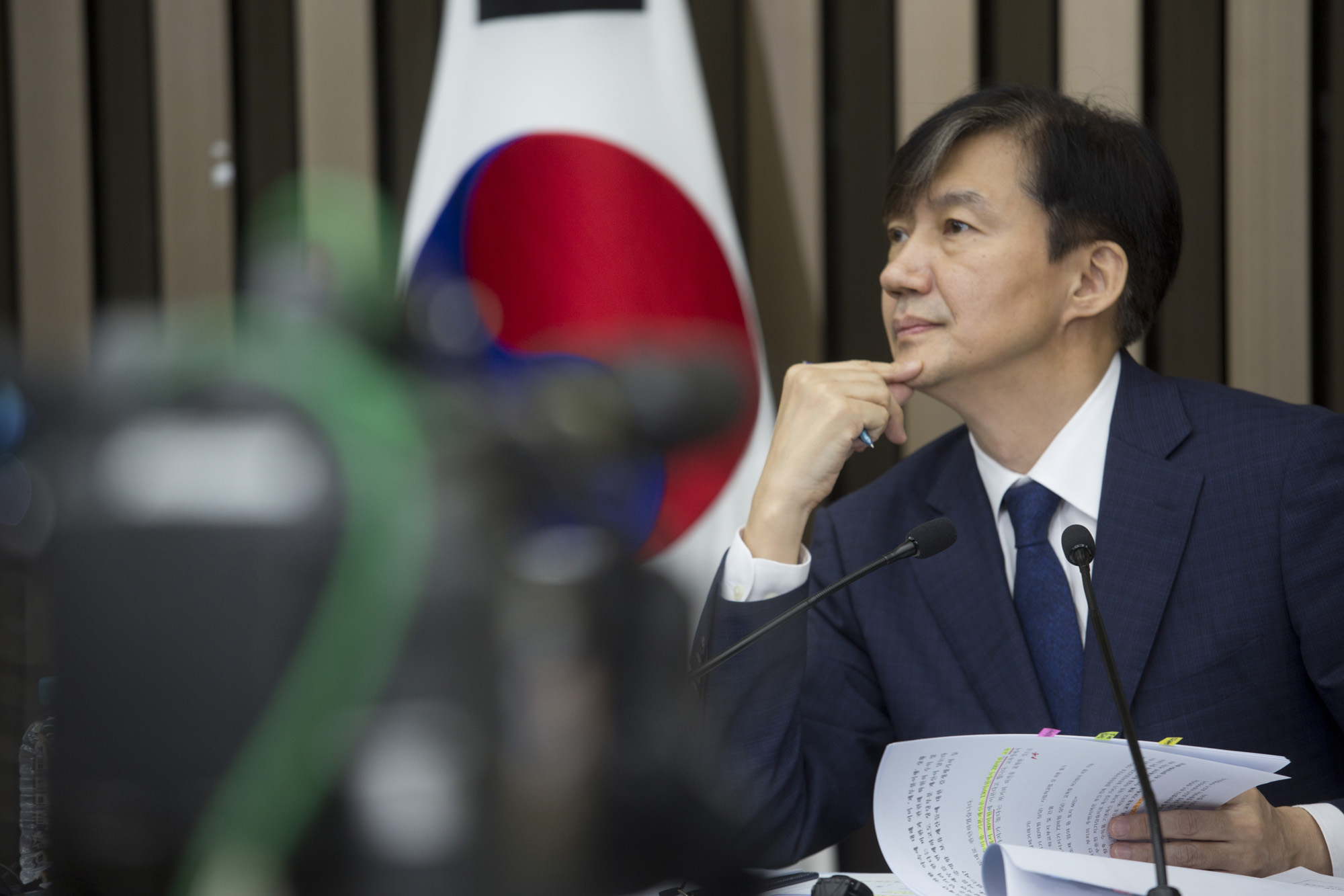 정치;국회;기자간담회;청문회;법무부장관 후보;조국