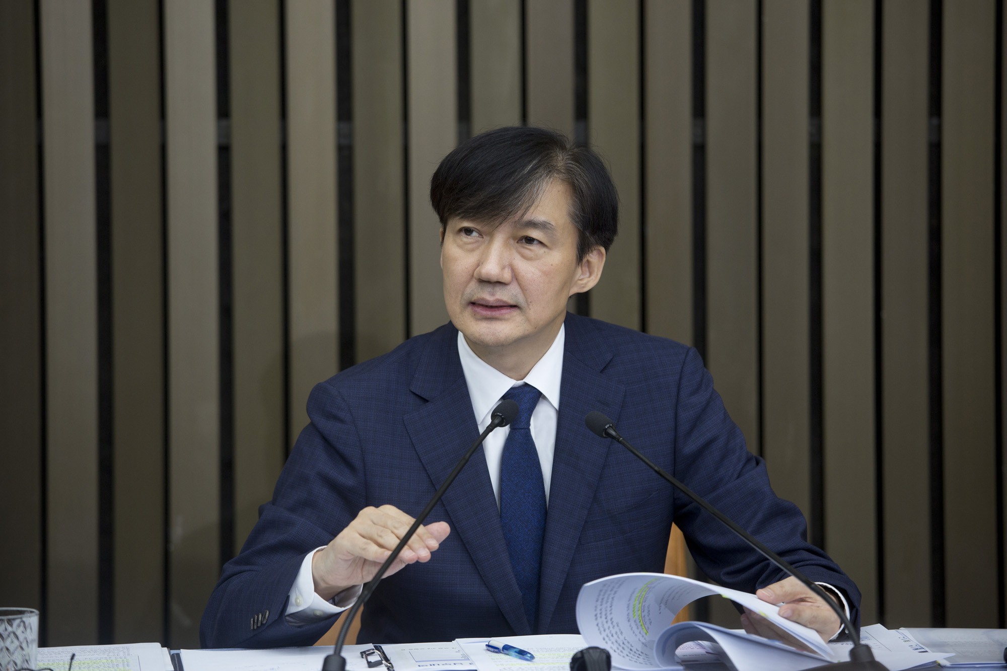 정치;국회;기자간담회;청문회;법무부장관 후보;조국