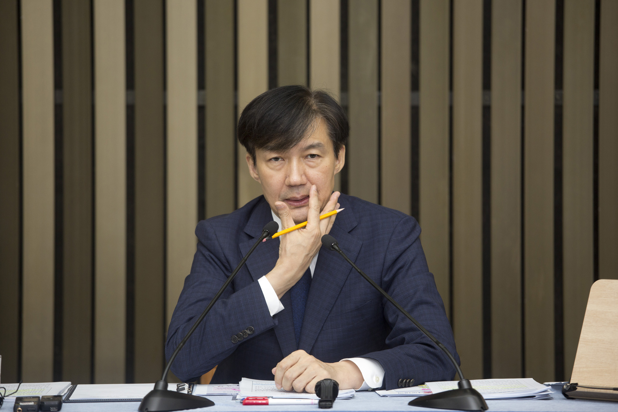 정치;국회;기자간담회;청문회;법무부장관 후보;조국