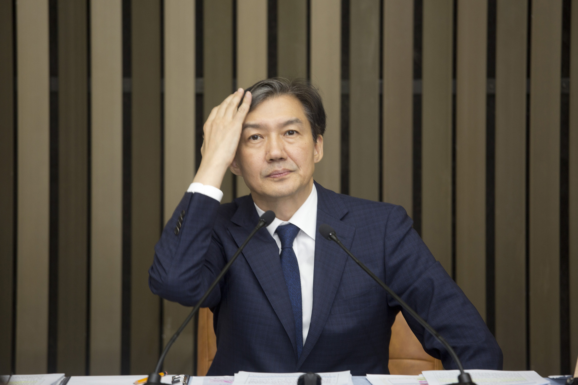 정치;국회;기자간담회;청문회;법무부장관 후보;조국