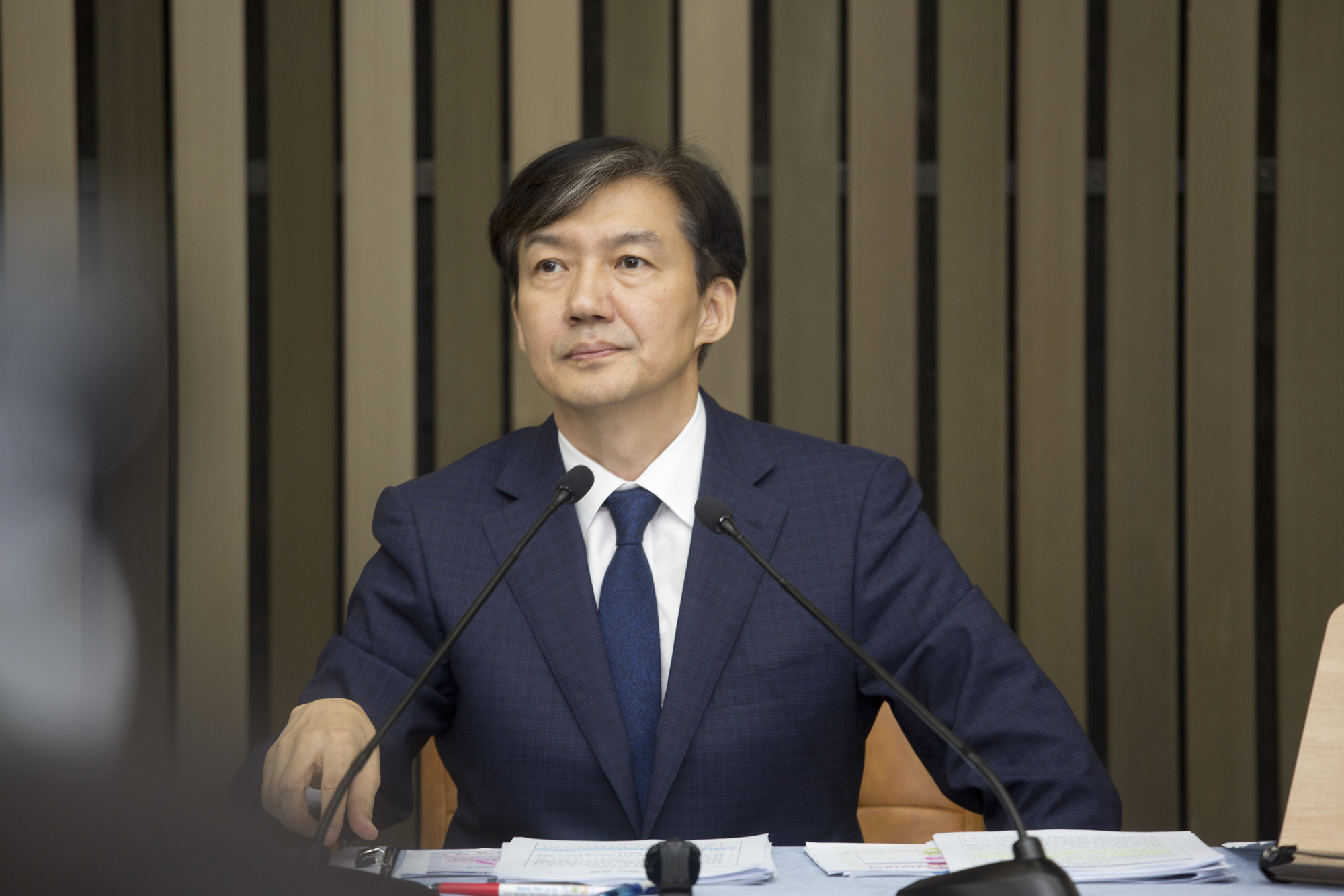 정치;국회;기자간담회;청문회;법무부장관 후보;조국