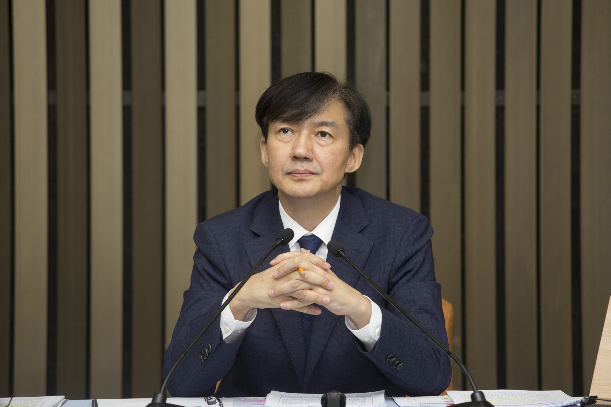 정치;국회;기자간담회;청문회;법무부장관 후보;조국