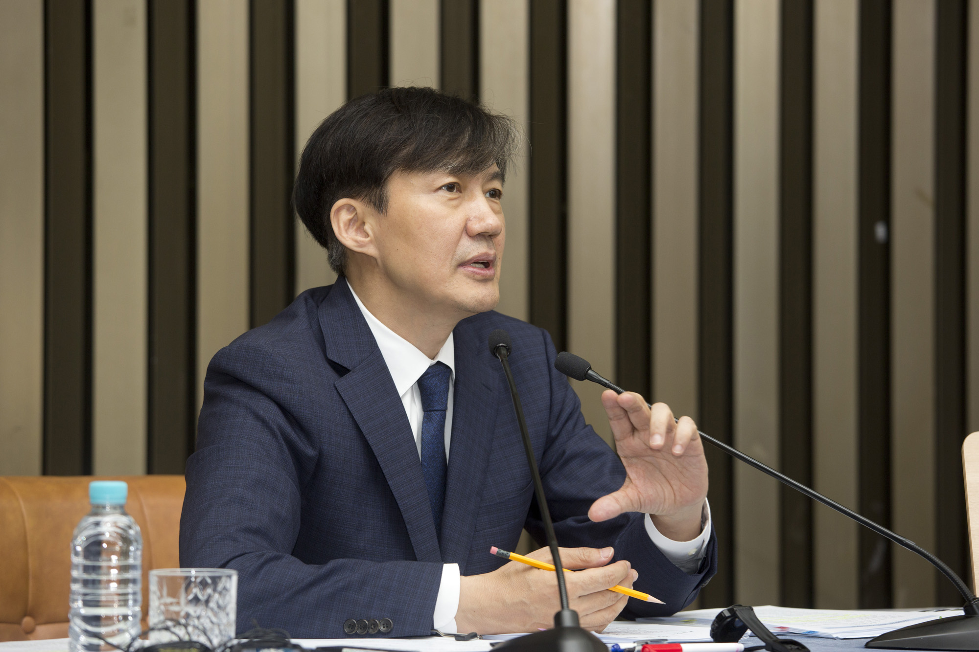 정치;국회;기자간담회;청문회;법무부장관 후보;조국