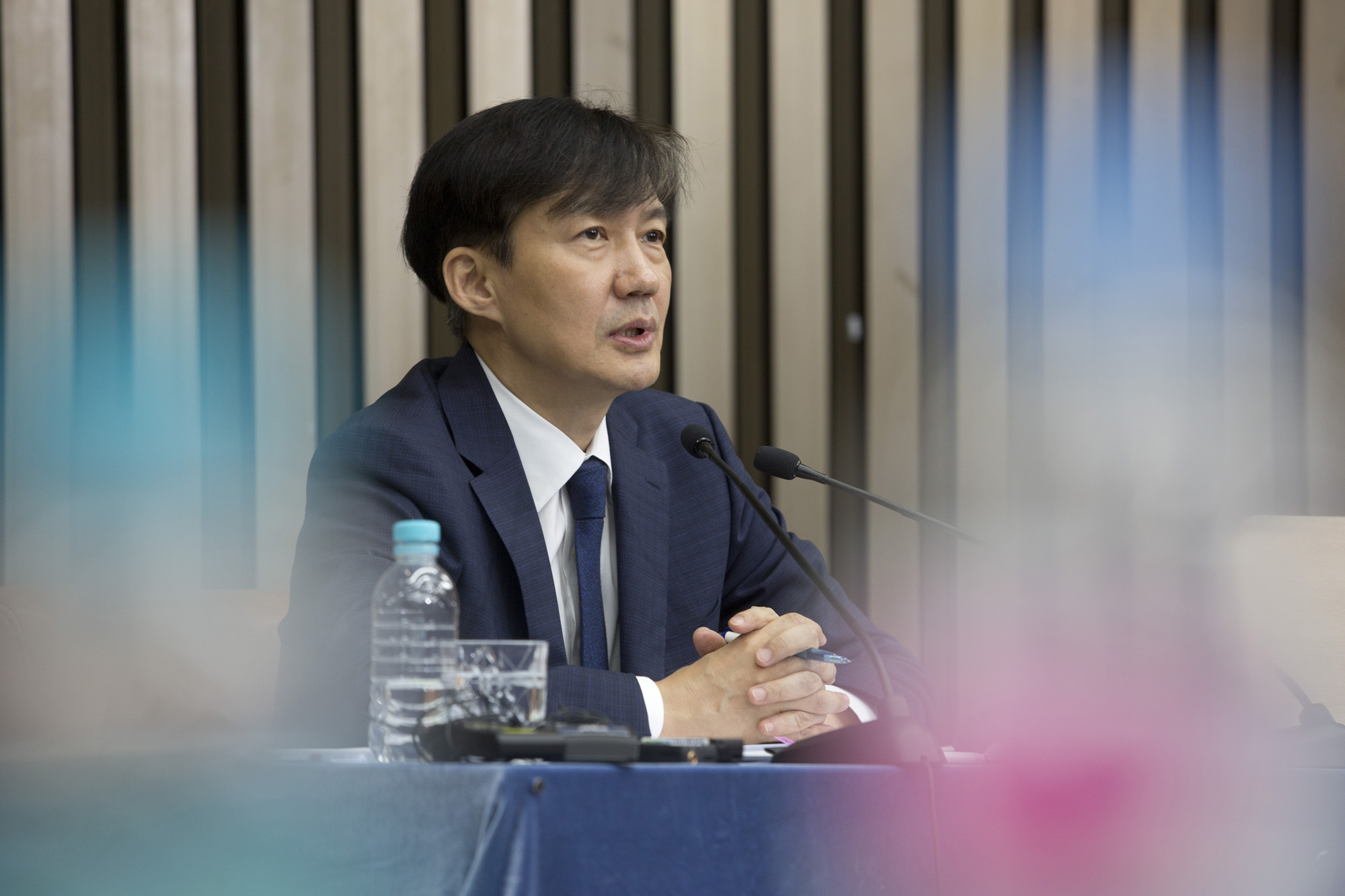 정치;국회;기자간담회;청문회;법무부장관 후보;조국