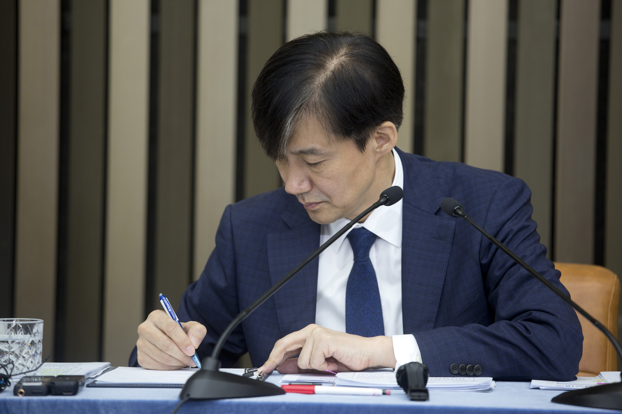 정치;국회;기자간담회;청문회;법무부장관 후보;조국