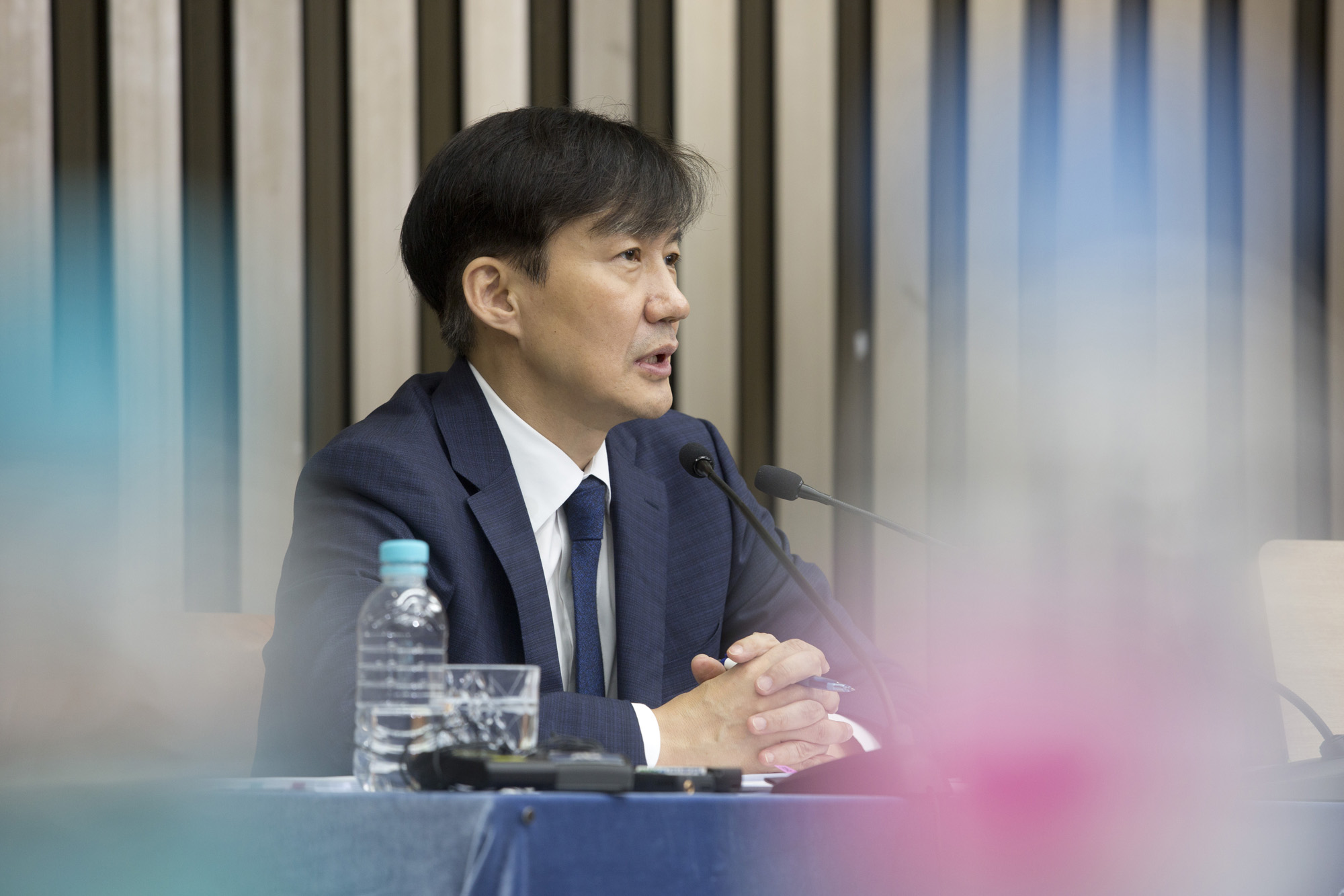 정치;국회;기자간담회;청문회;법무부장관 후보;조국