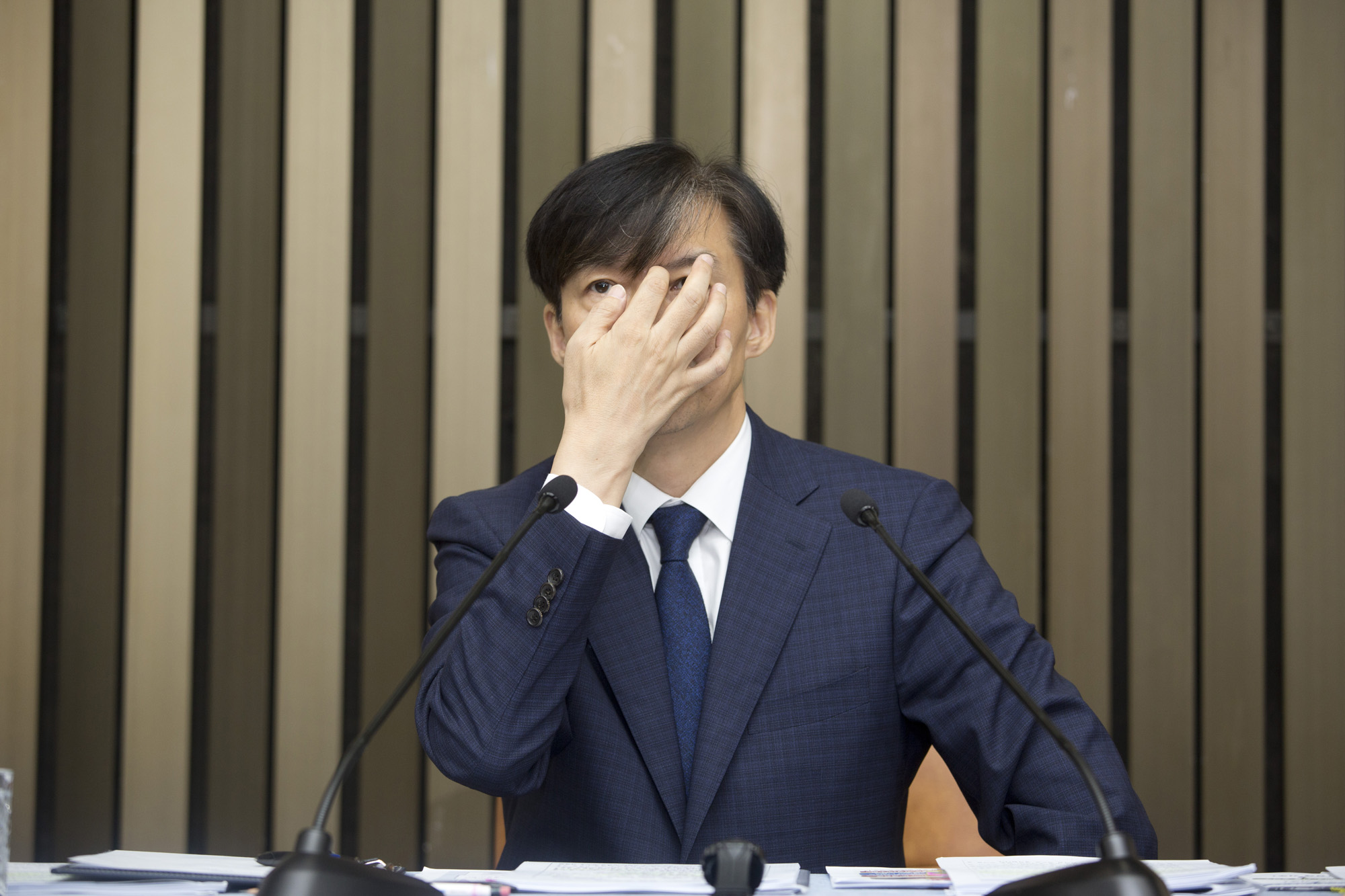 정치;국회;기자간담회;청문회;법무부장관 후보;조국