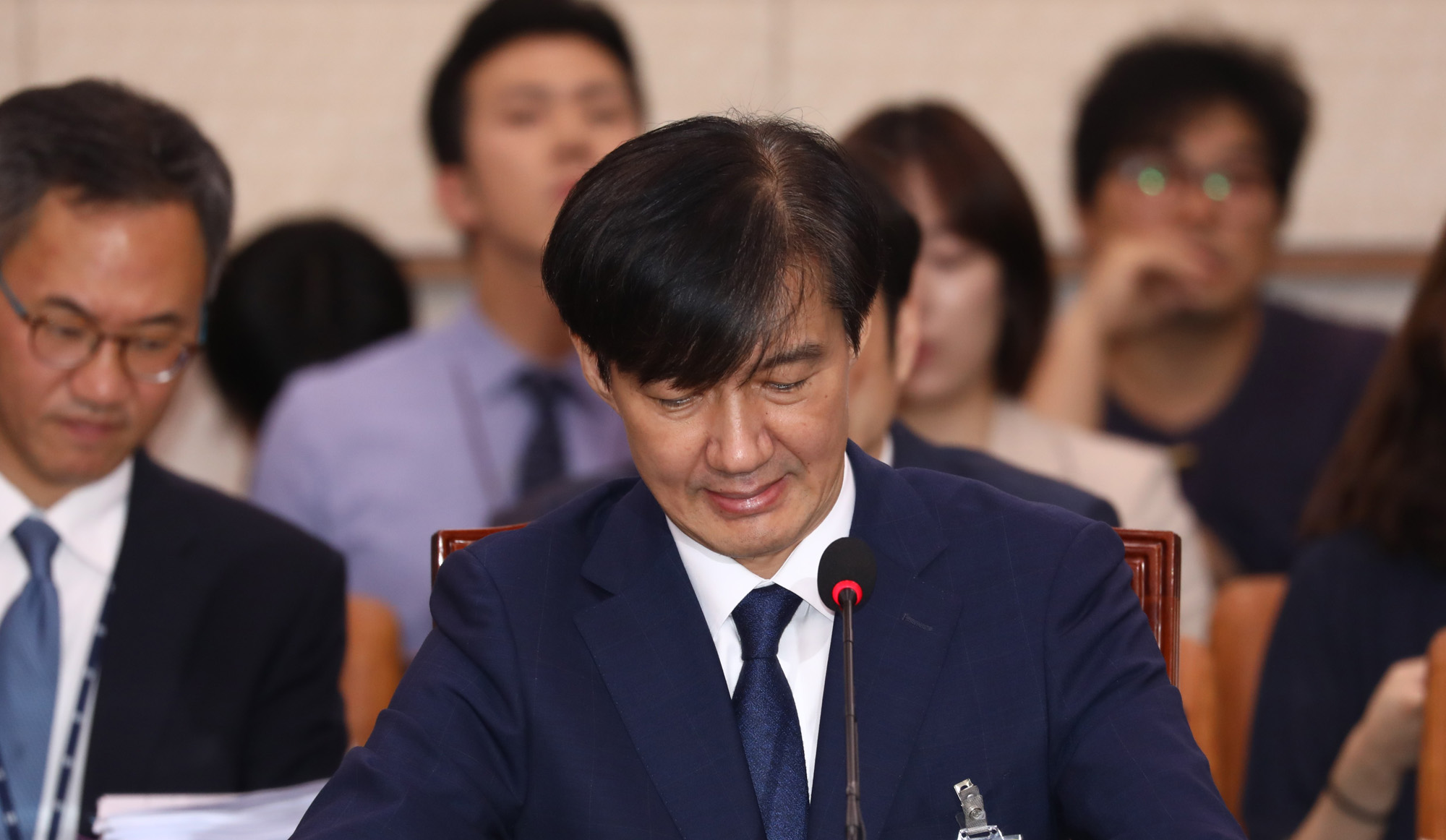 조국;법무부장관후보자;인사청문회