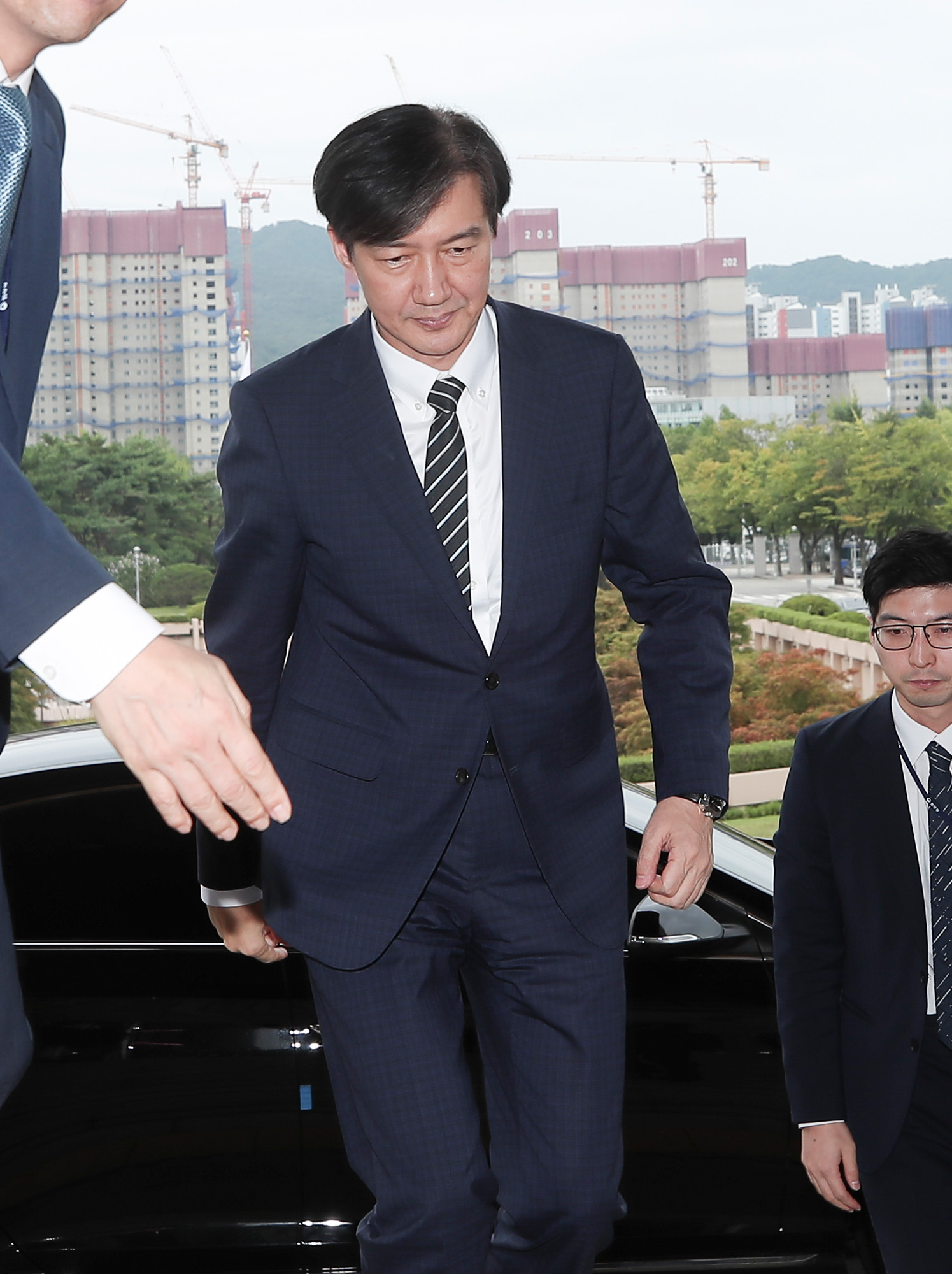 정부;법무부;법무부장관;취임식;조국;과천