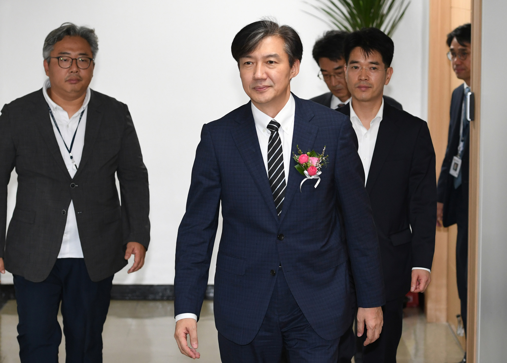 정부;법무부;법무부장관;취임식;조국;과천