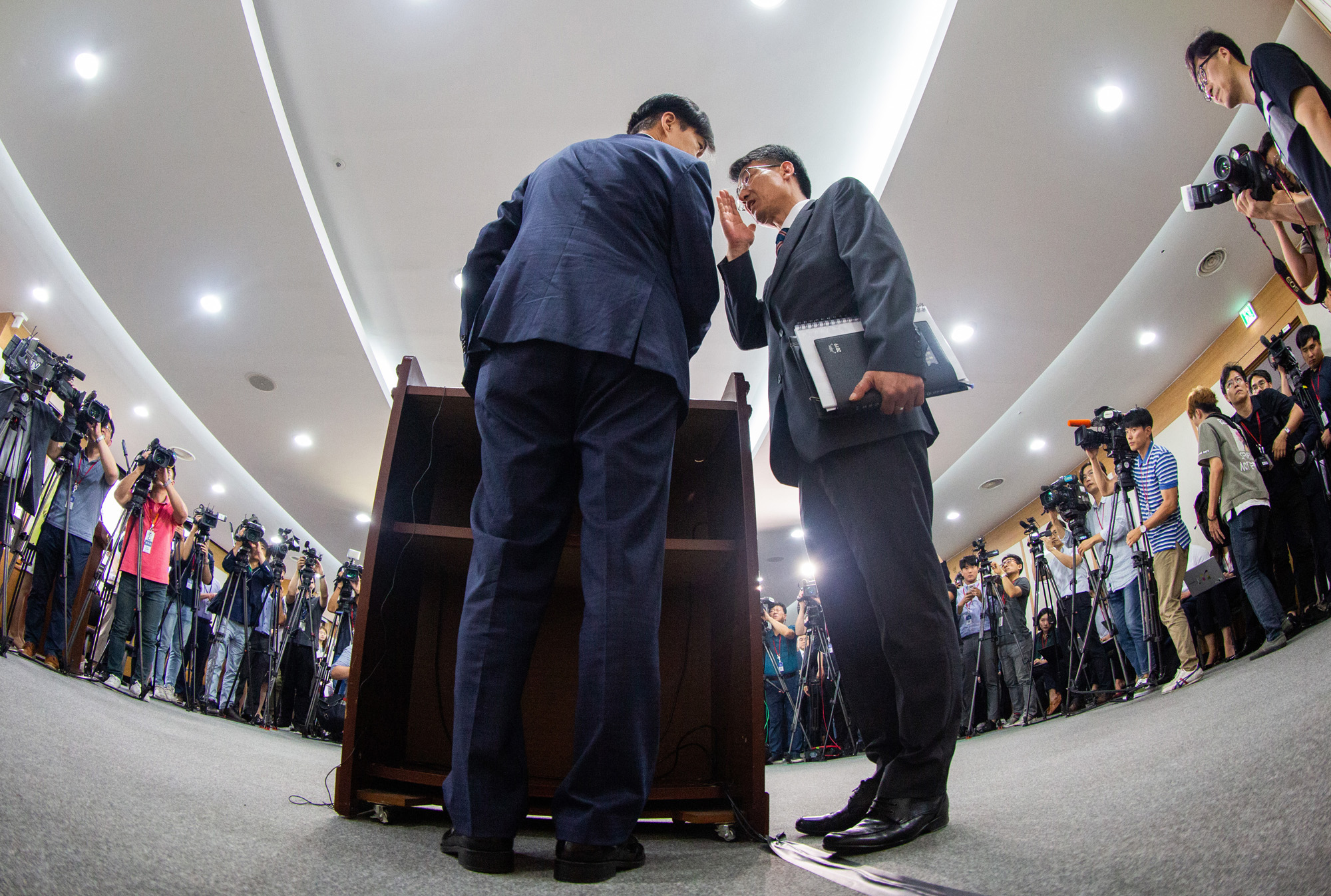 정부;법무부;법무부장관;취임식;조국;과천