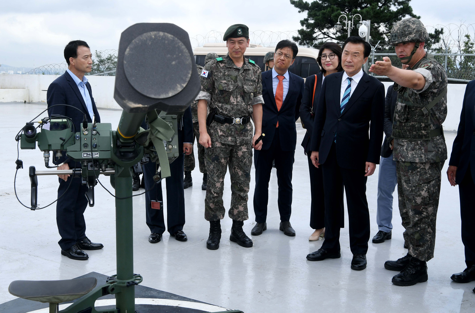 손학규;방공진지;바른미래당안보현장