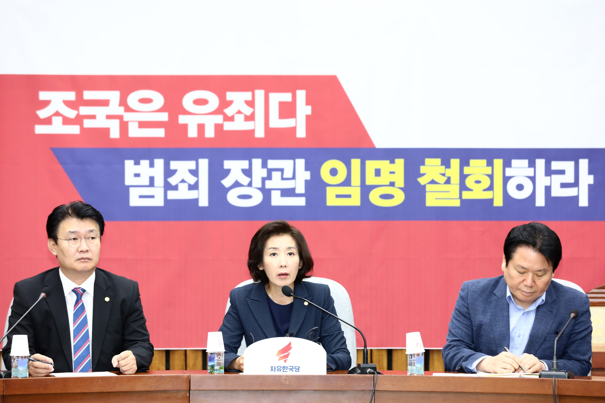 자유한국당;나경원원내대표