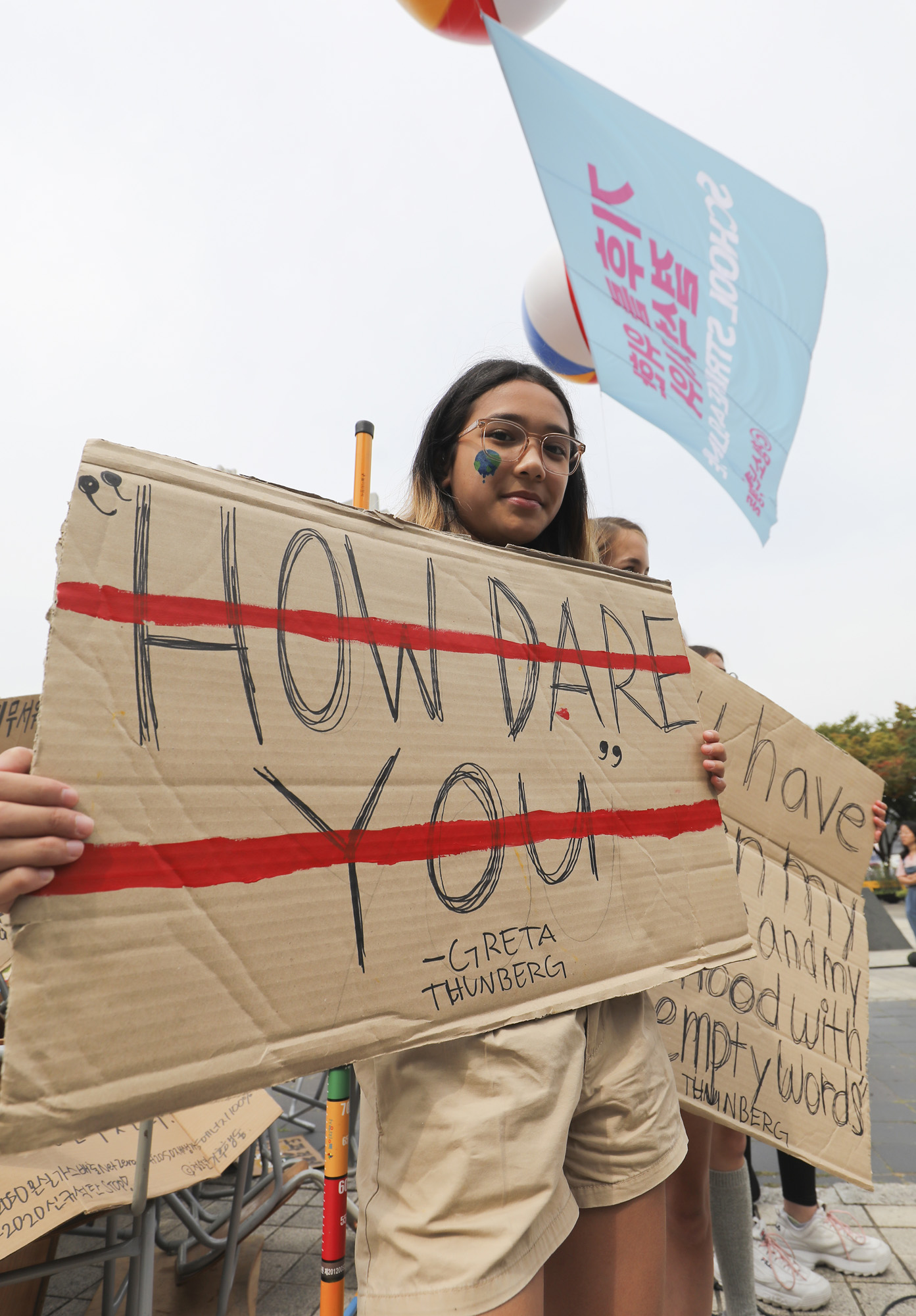 유엔 기후 행동 정상회;청소년기후행동;결석시위;결석집회;청소년집회;환경
