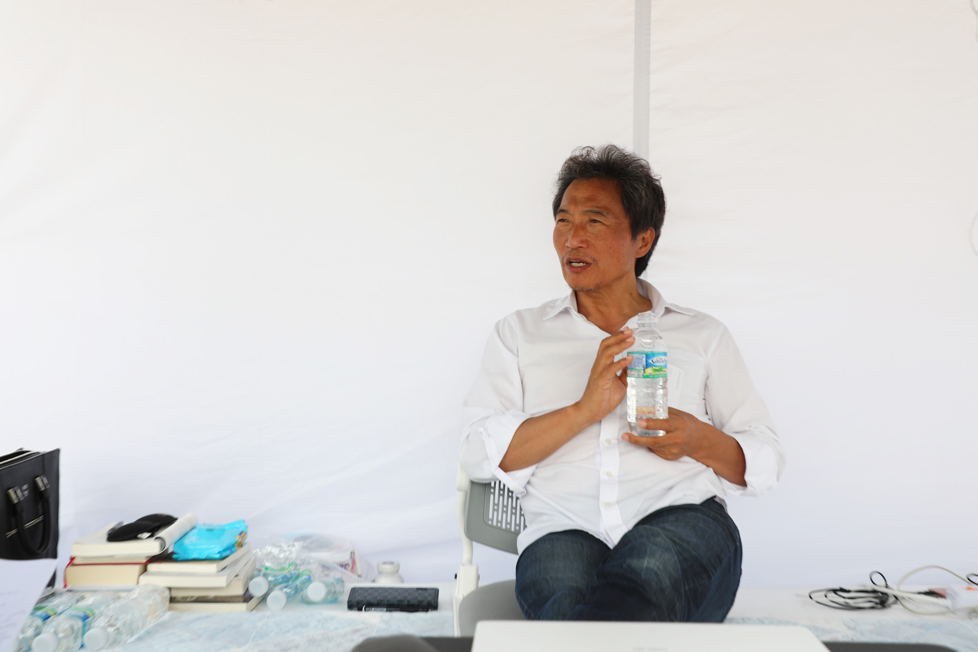 이학재의원단식;단식17일;조국퇴진단식농성