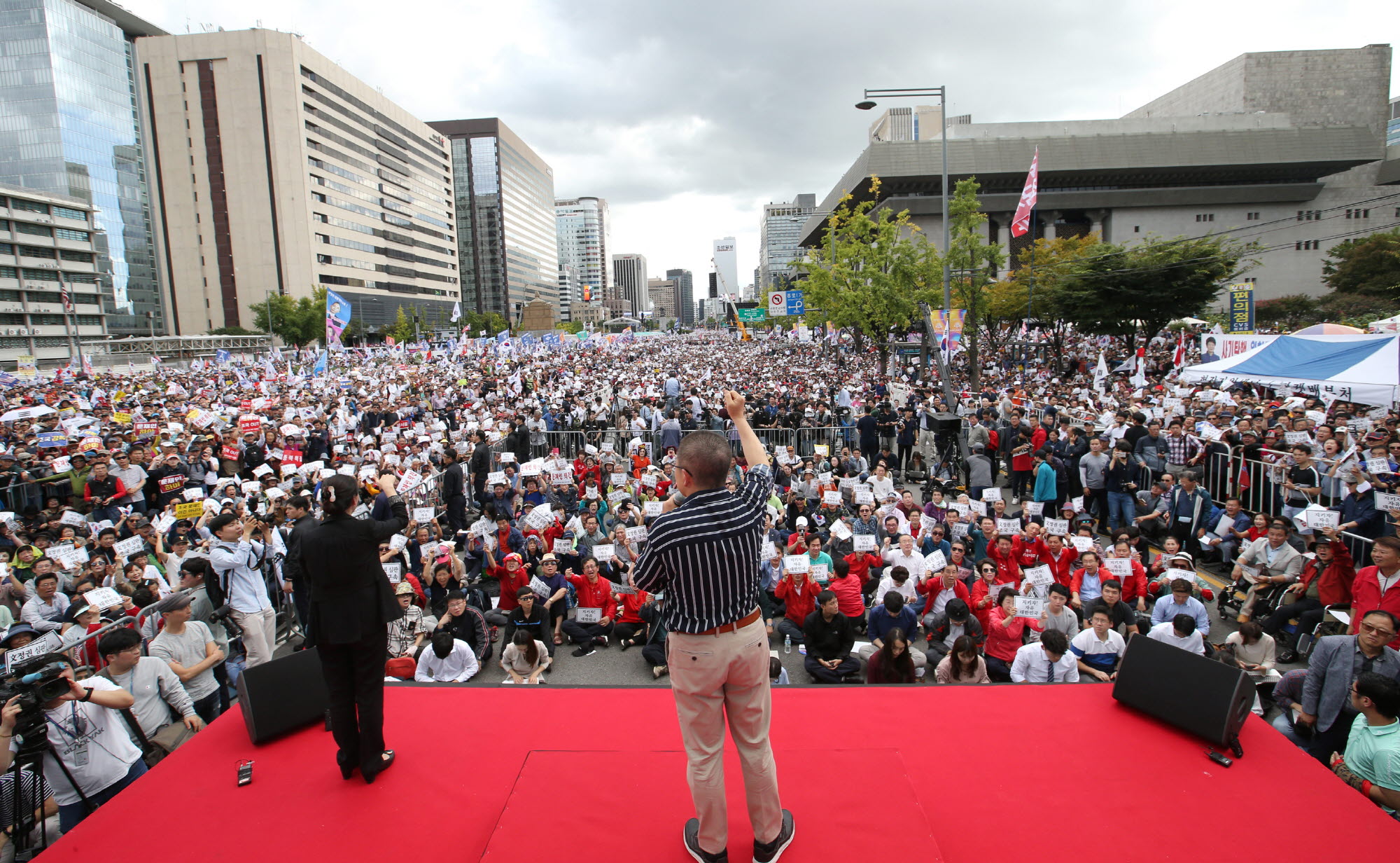자유한국당조국규탄집회;자유한국당집회;황교안